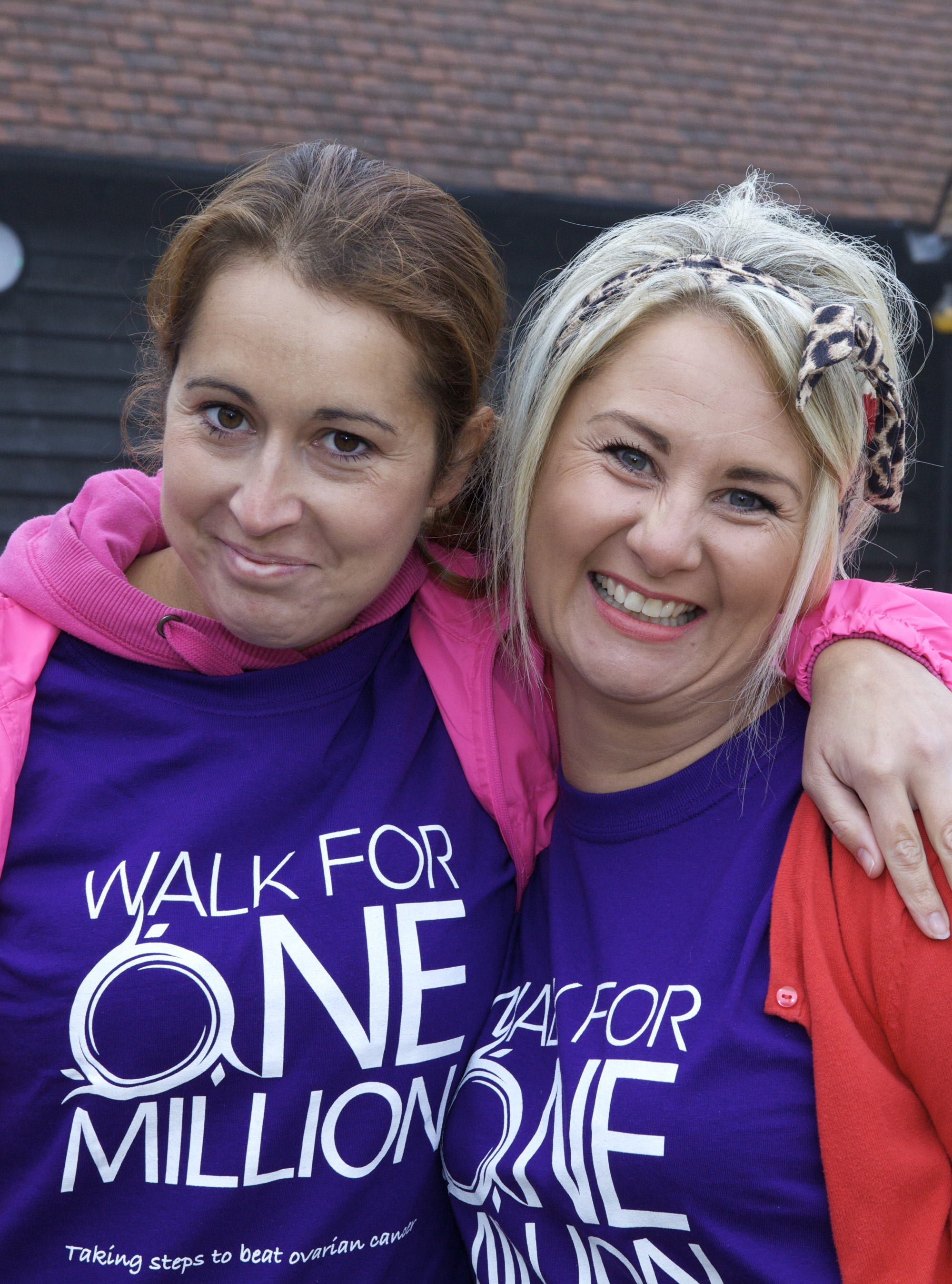 images of women walking 10k