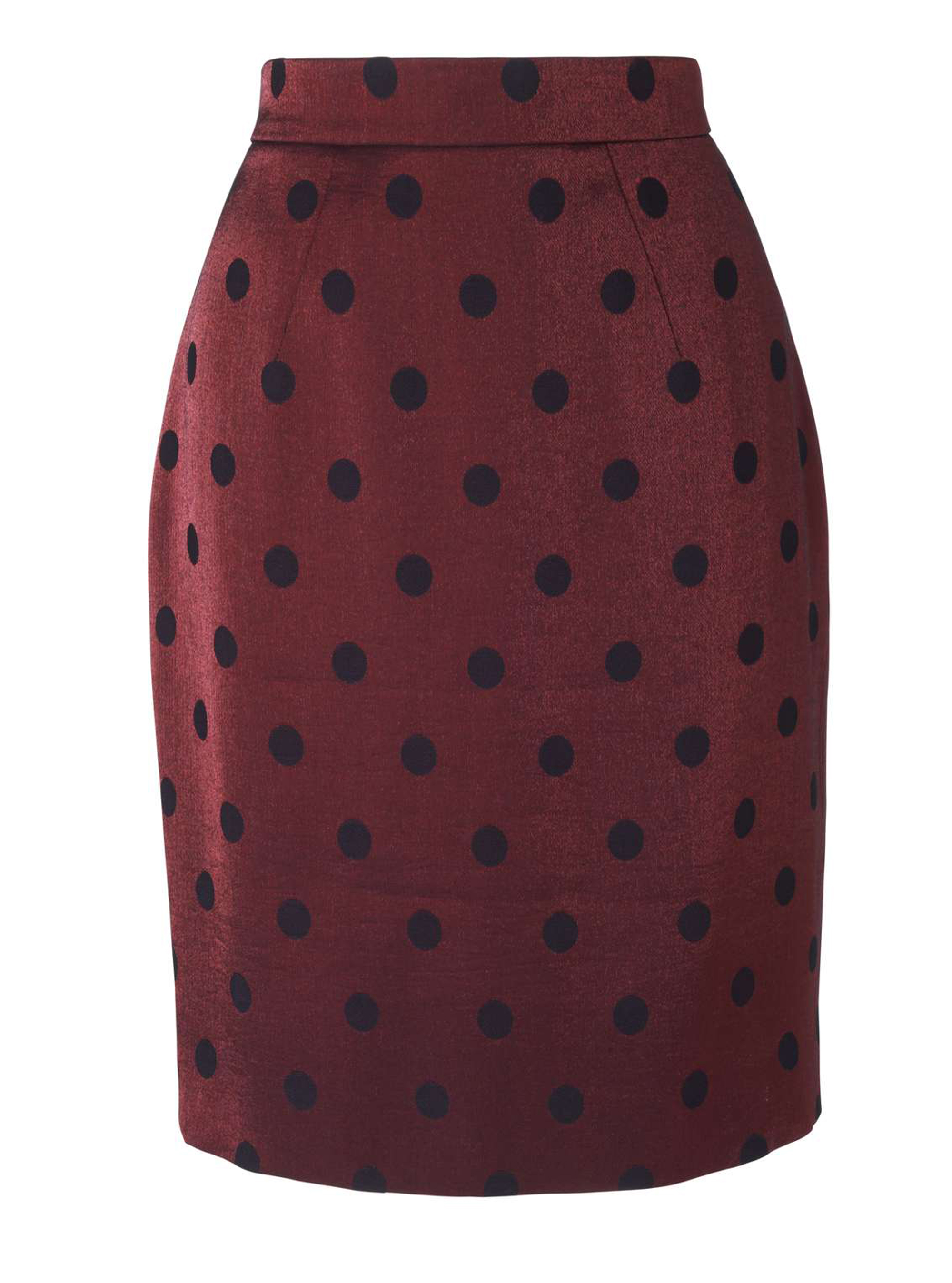 Jaeger Lurex Spot Pencil Skirt Jaeger Lurex Spot Pencil Skirt