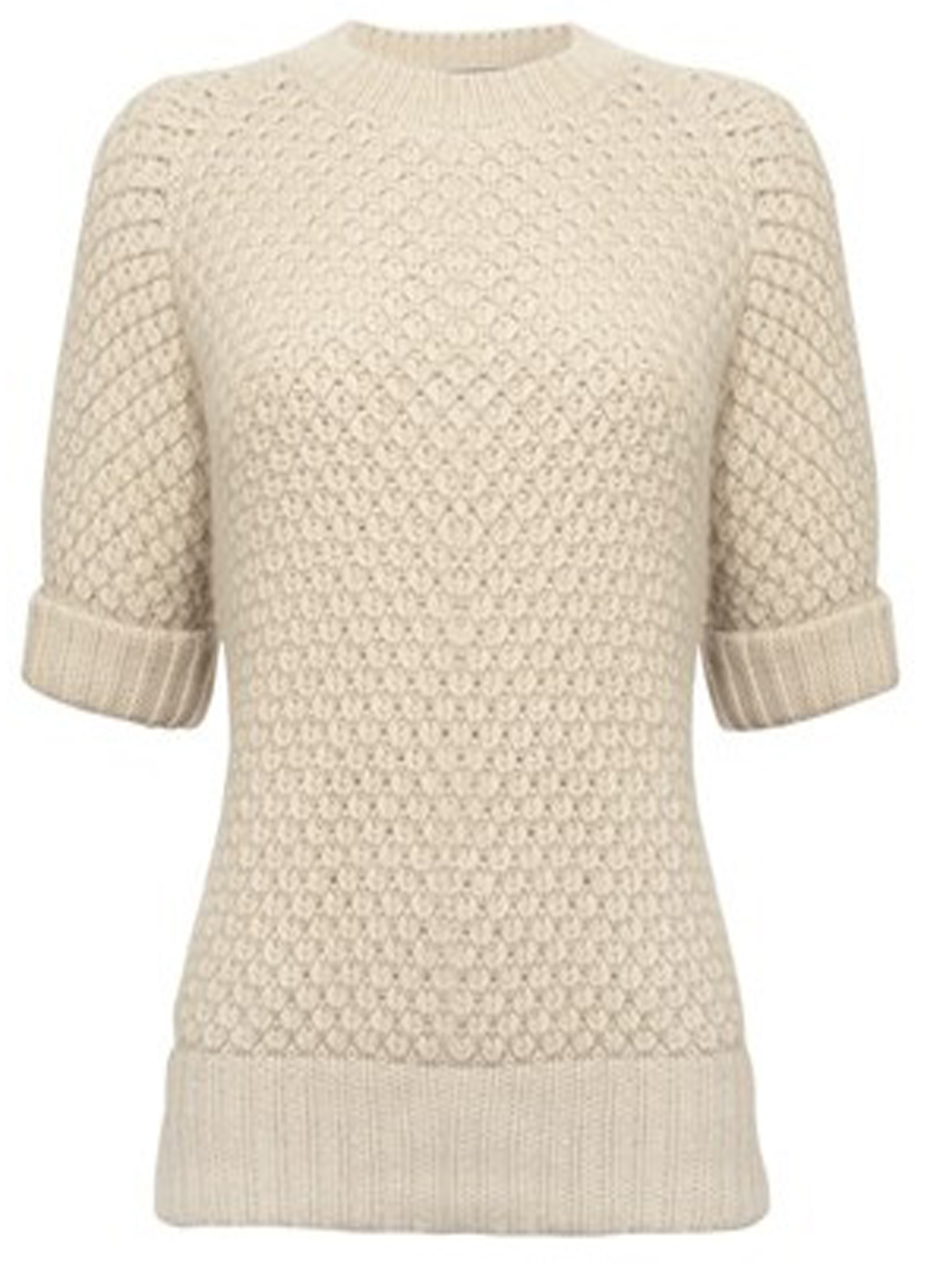 French Connection Pineapple Fluff Raglan Jumper