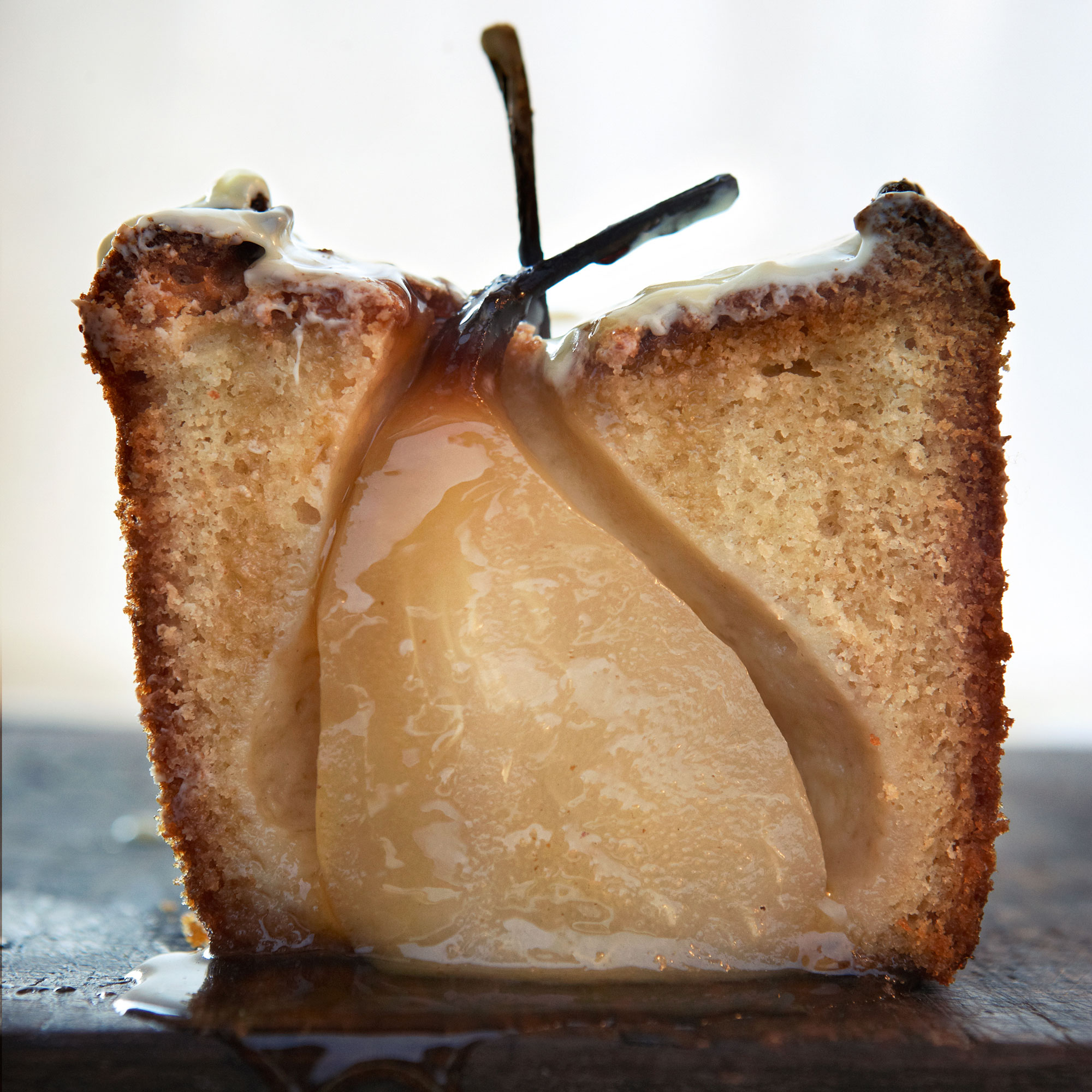Cardamom Cake with Pears and White Chocolate Cardamom Cake with Pears and White Chocolate
