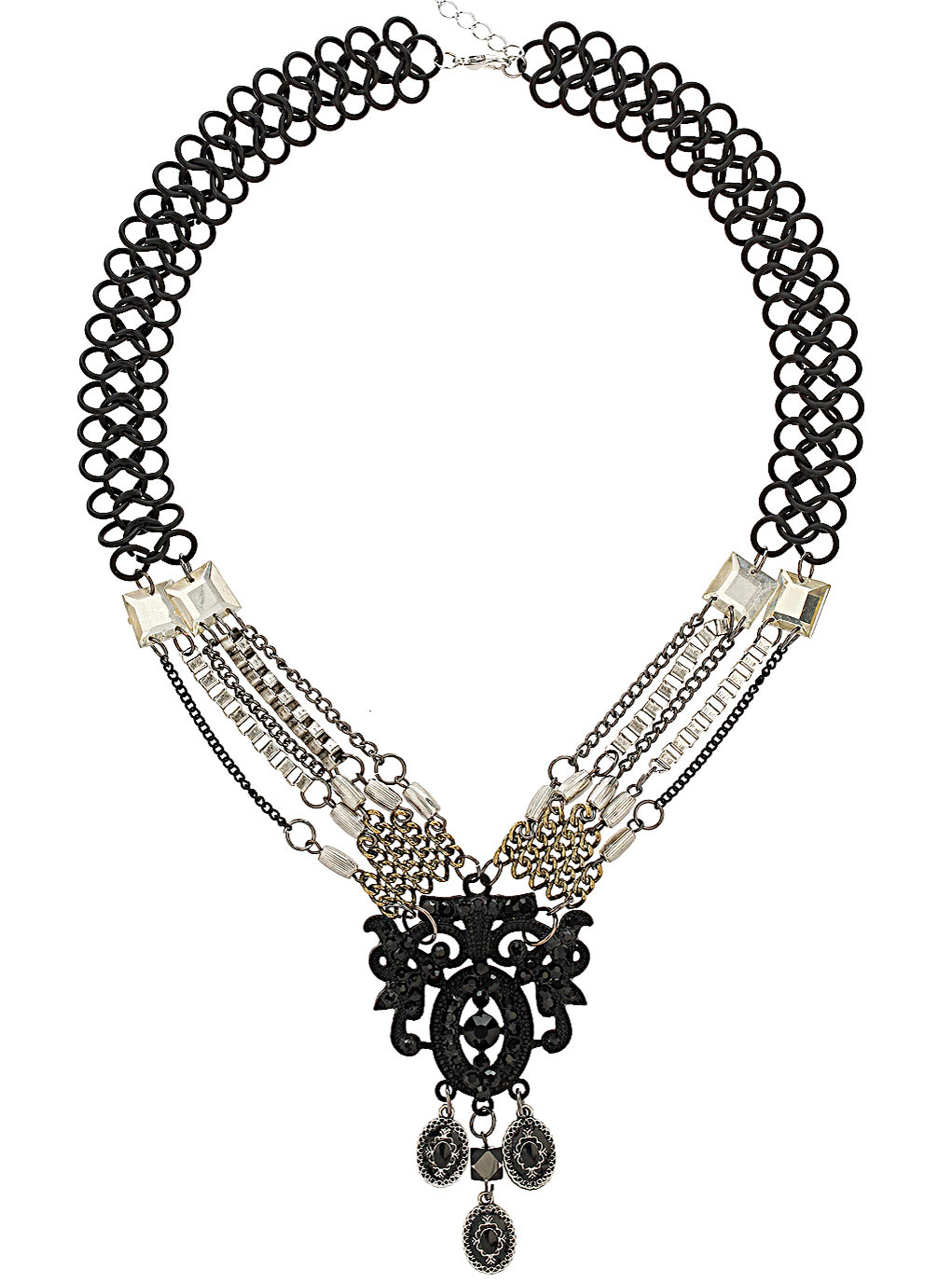 Topshop Deco Chain Necklace