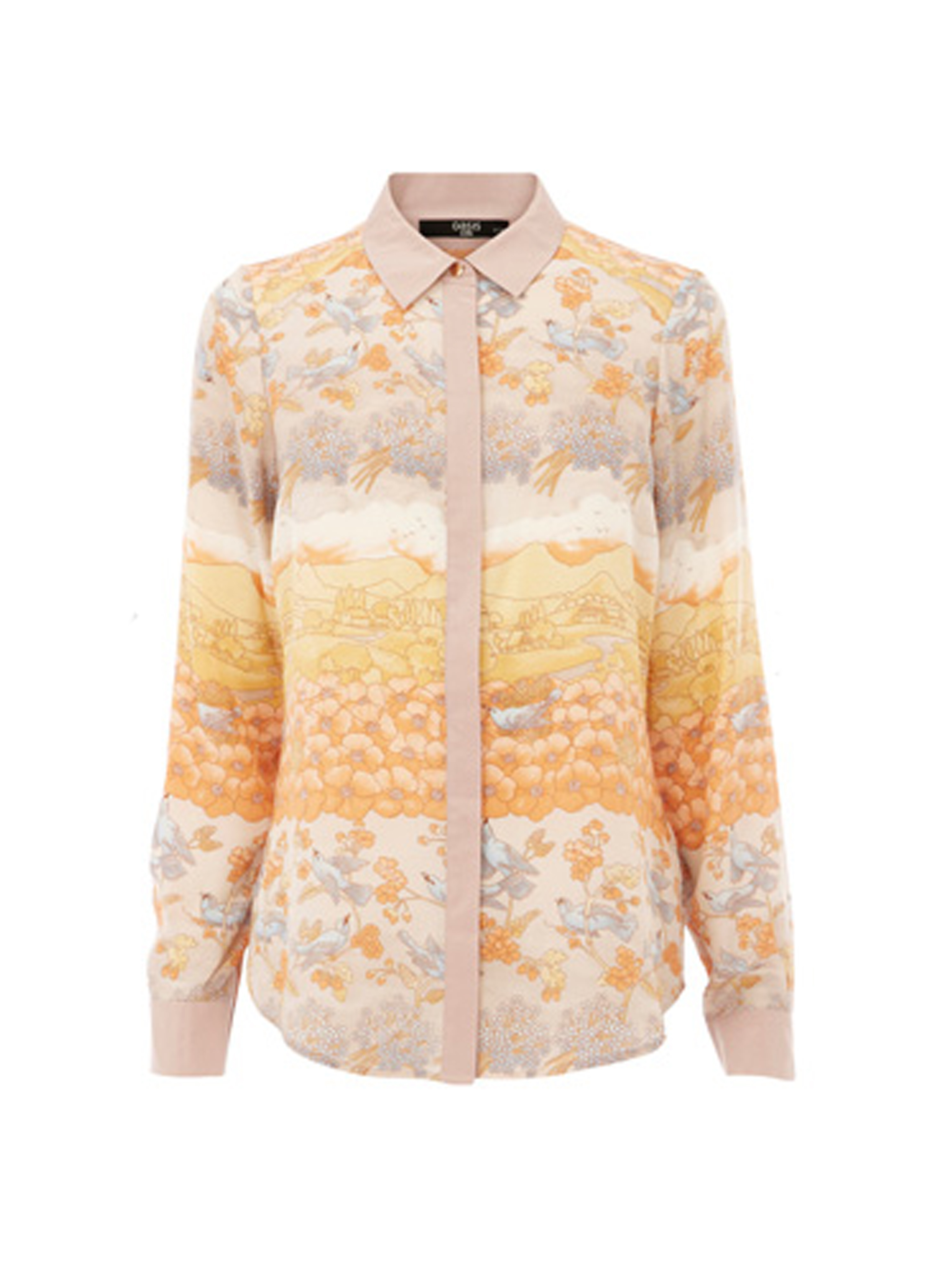 Oasis Oriental Print Blouse Oasis Oriental Print Blouse
