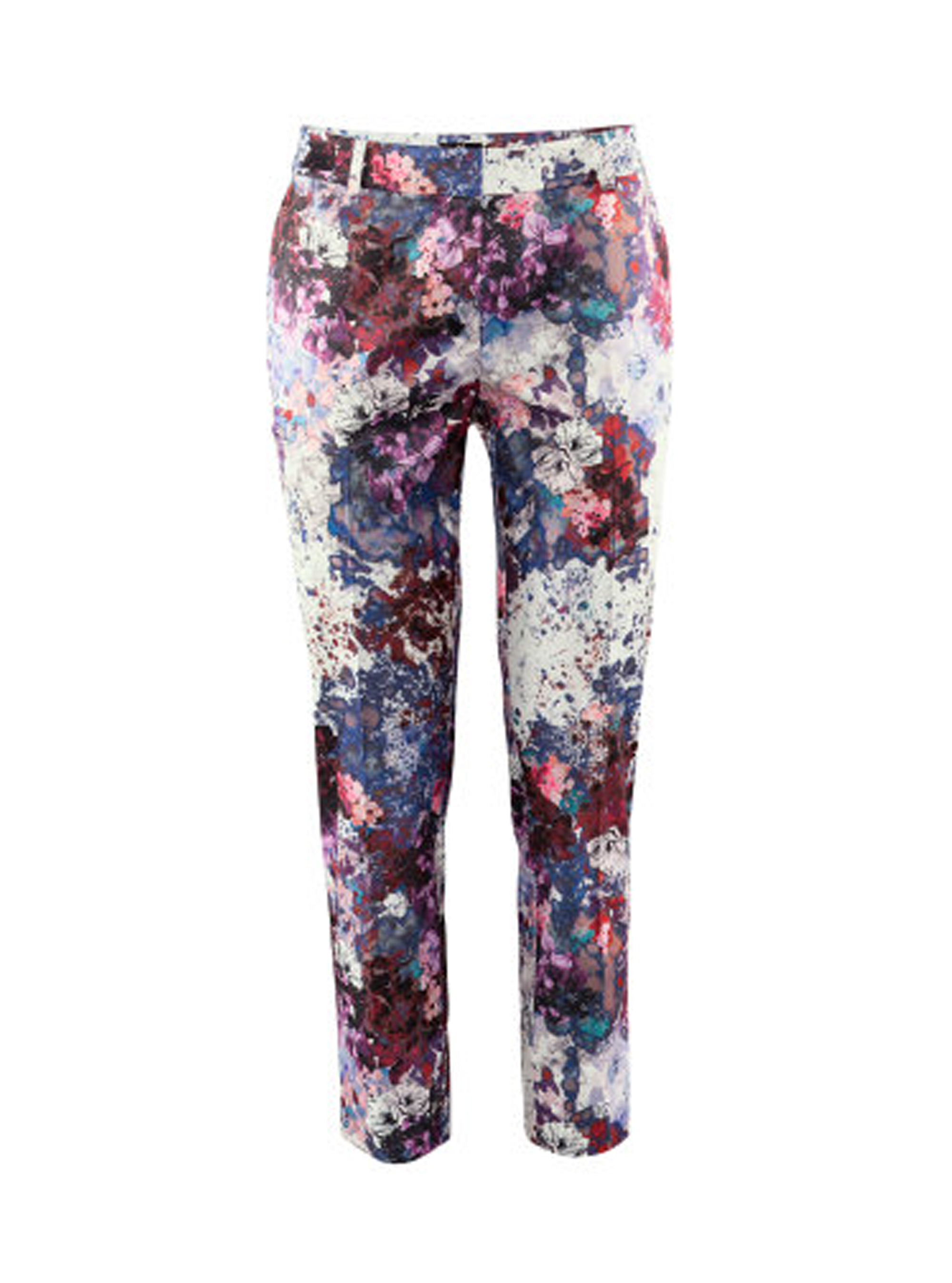 H&M Floral Ankle Length Trousers H&M Floral Ankle Length Trousers