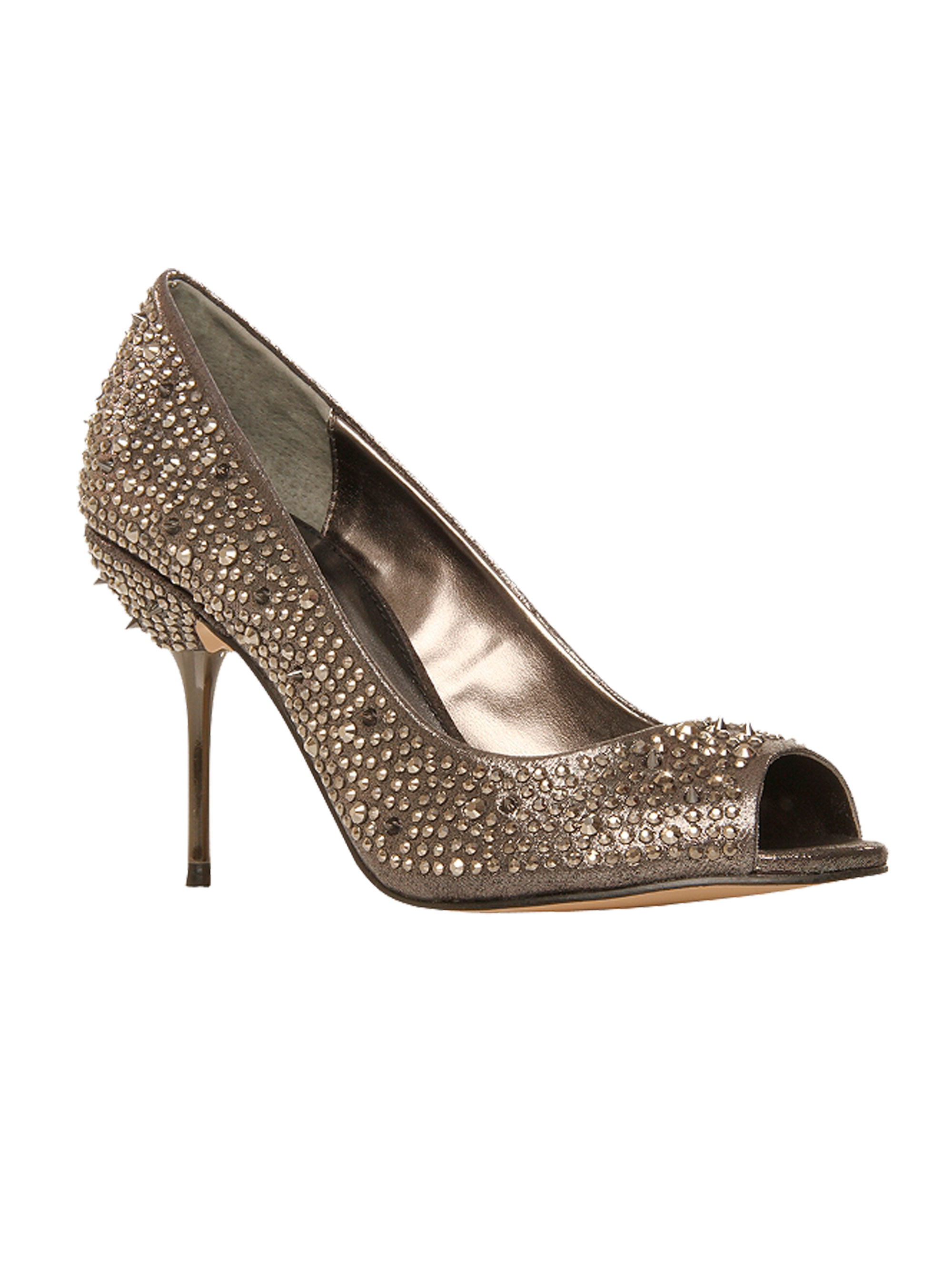 Photo of the Carvela Genny studded fabric court shoes
