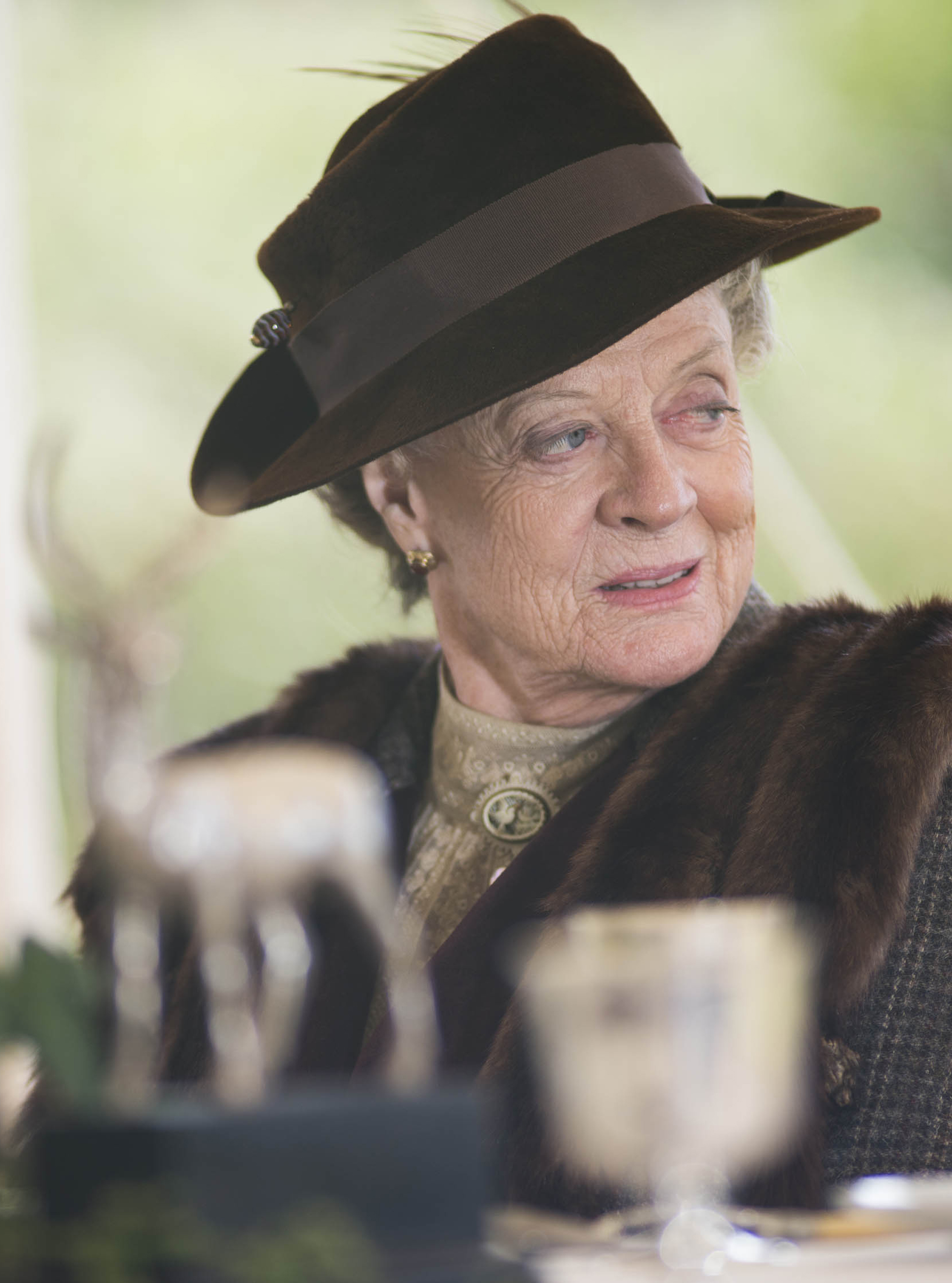 The Dowager Duchess Downton Abbey Christmas Special 2012 photo