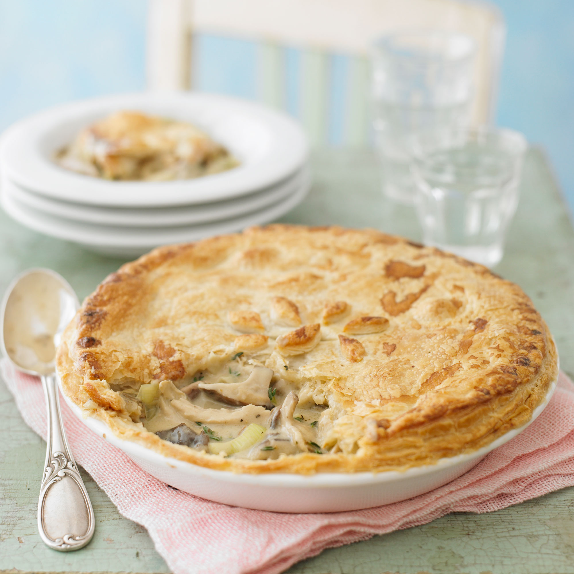 How To Make Chicken & Wild Mushroom Pie How To Make Chicken & Wild Mushroom Pie