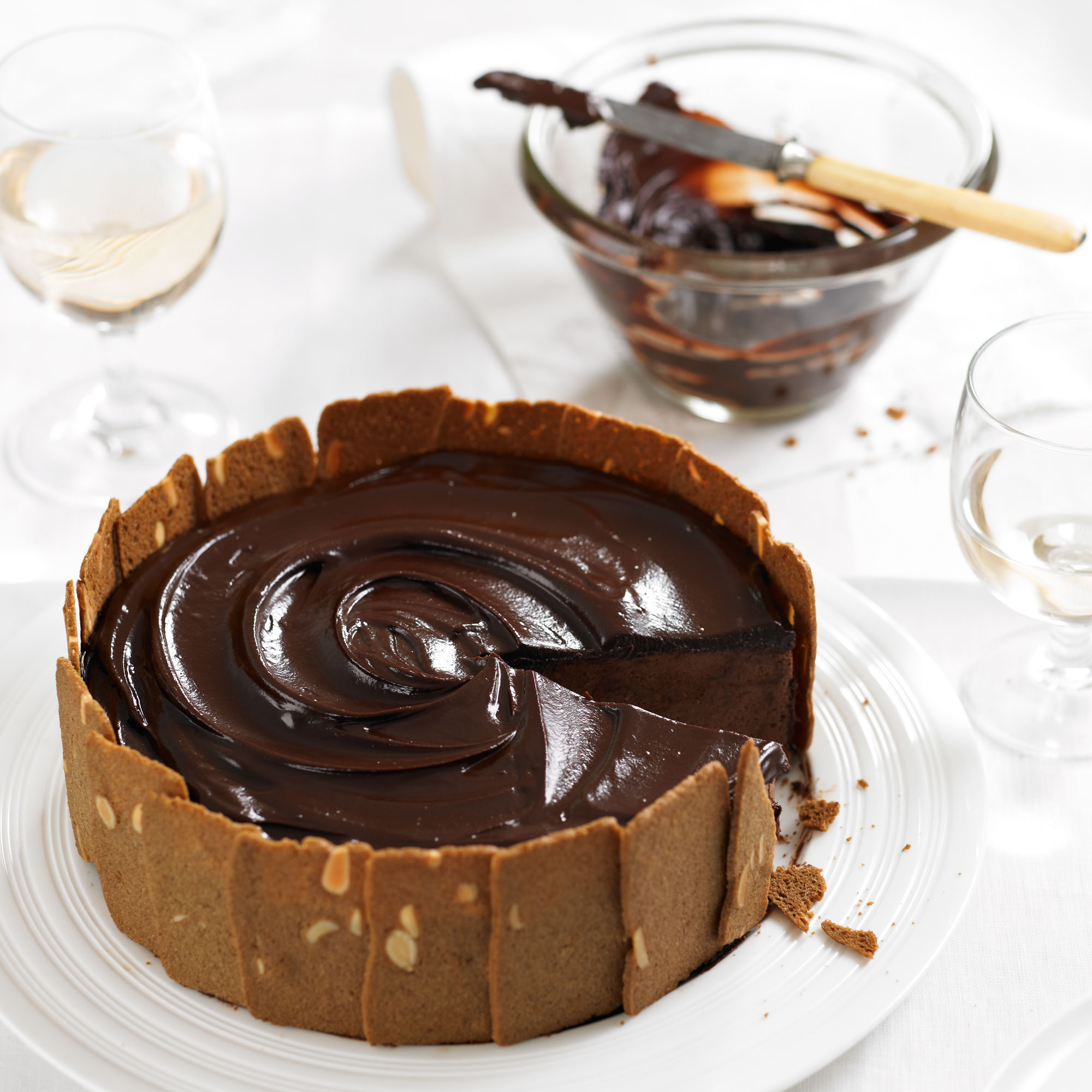 Chocolate and chestnut charlotte recipe Chocolate and chestnut charlotte recipe