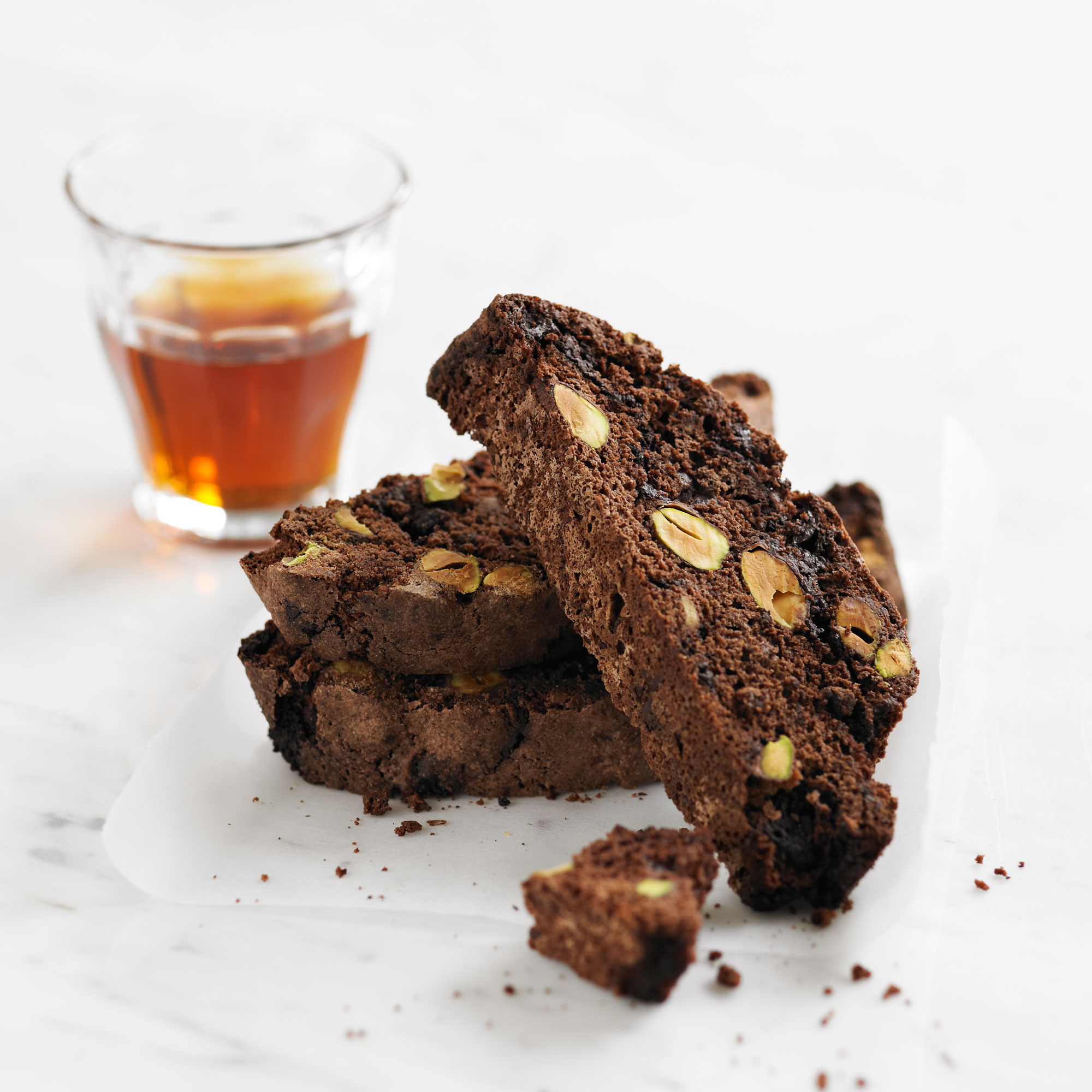 Chocolate and pistachio biscotti recipe Chocolate and pistachio biscotti recipe