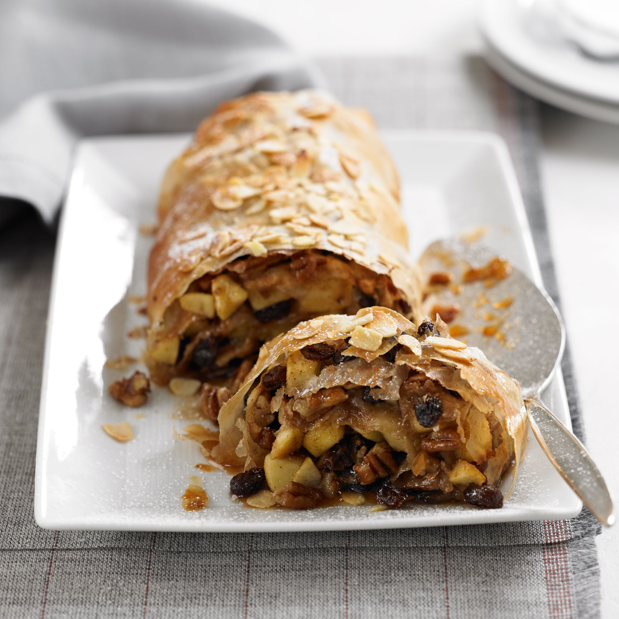 Spiced Apple Strudel - Woman And Home