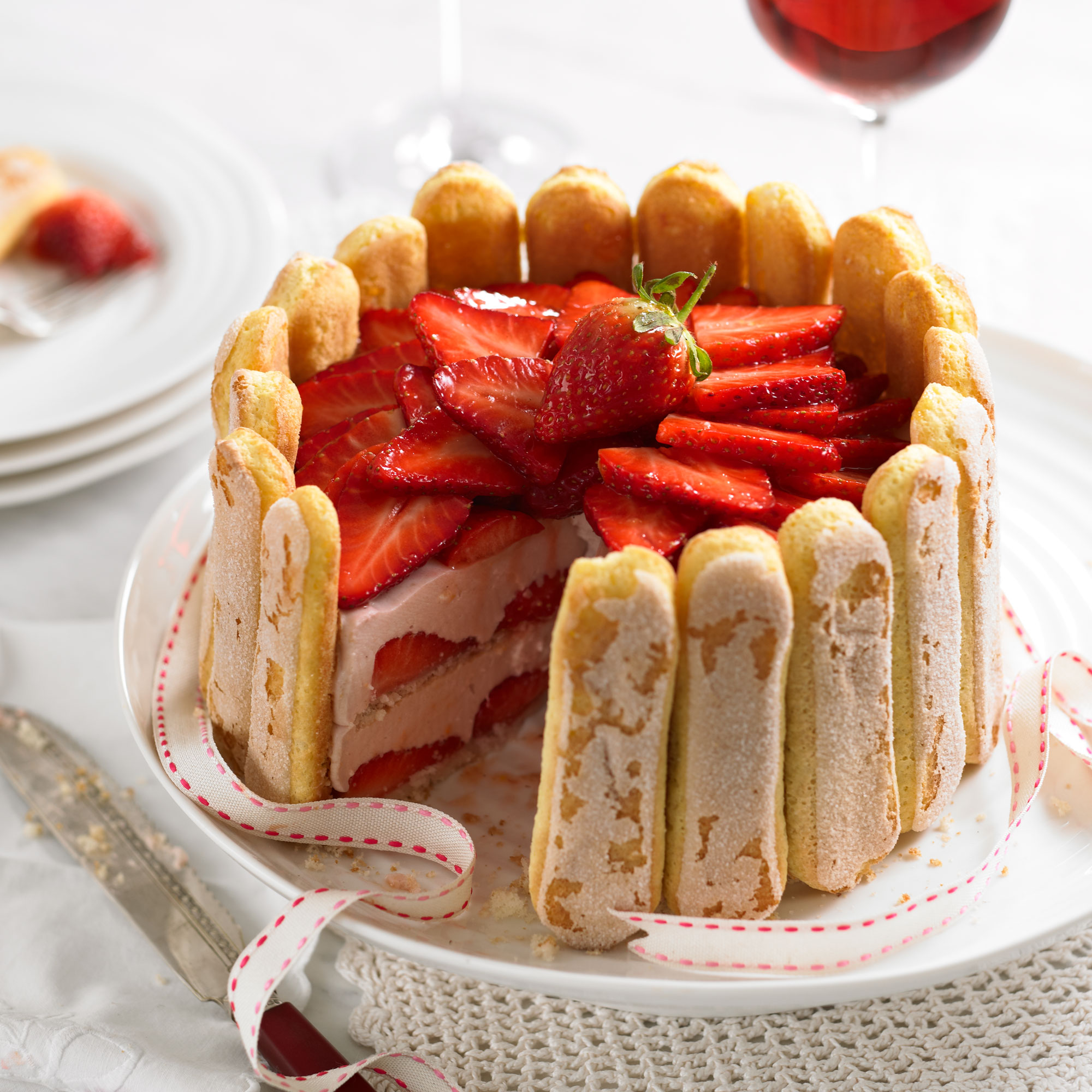 Strawberry Charlotte Recipe Strawberry Charlotte Recipe