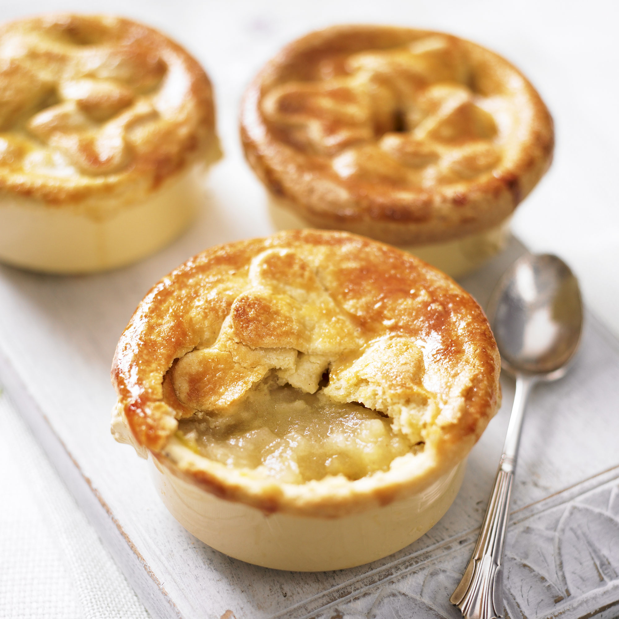 Petite apple pies Petite apple pies