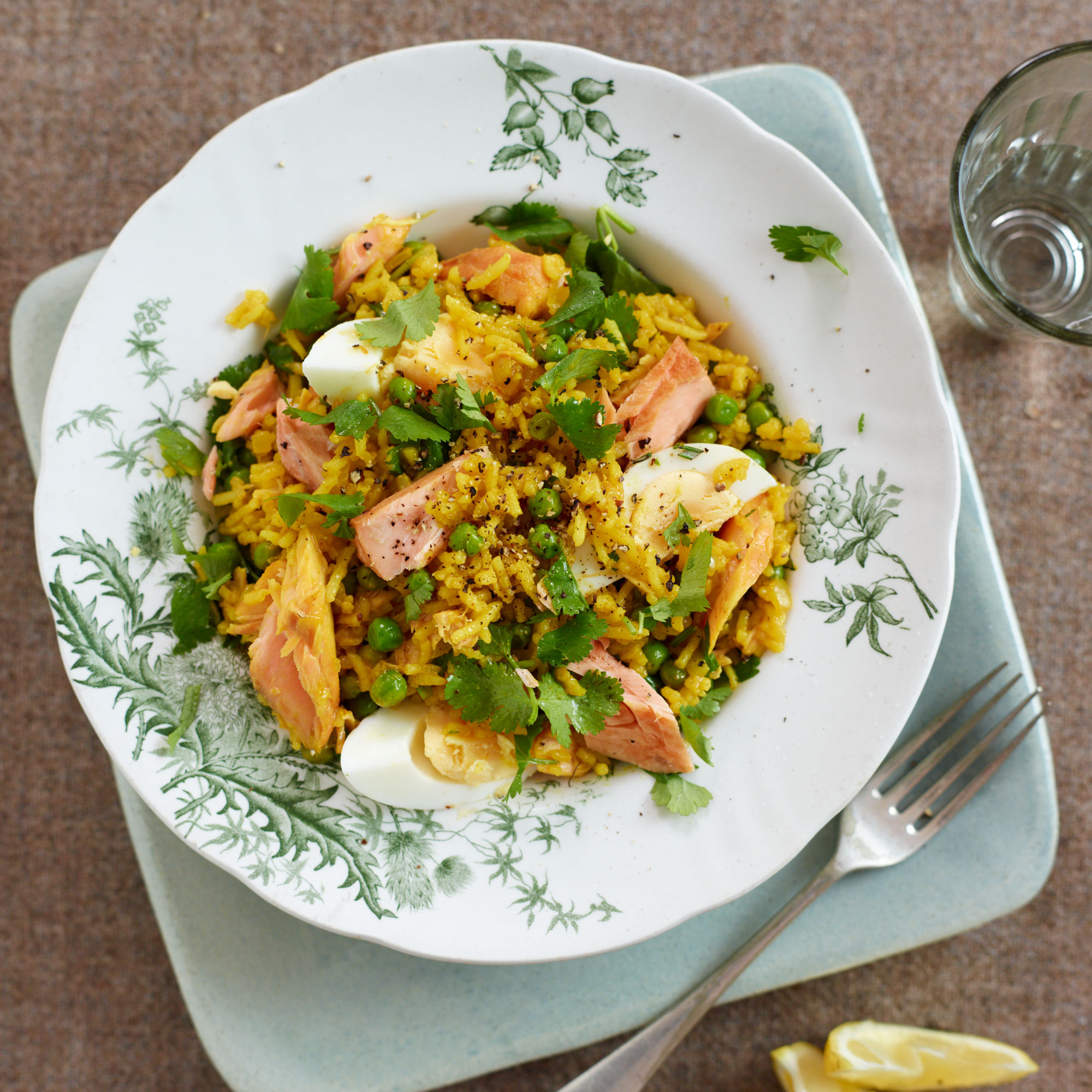 Speedy Salmon Kedgeree Recipe Speedy Salmon Kedgeree Recipe