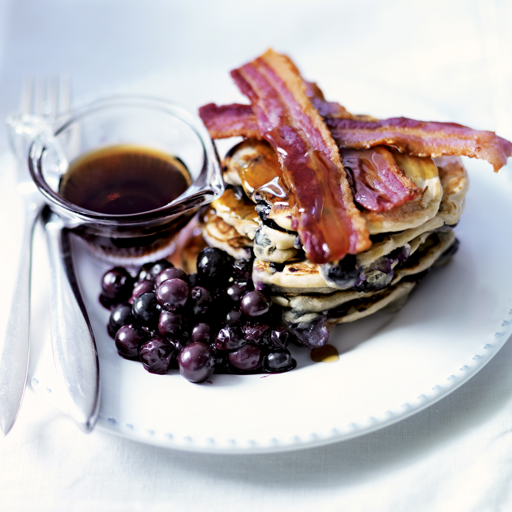 American blueberry pancakes American blueberry pancakes