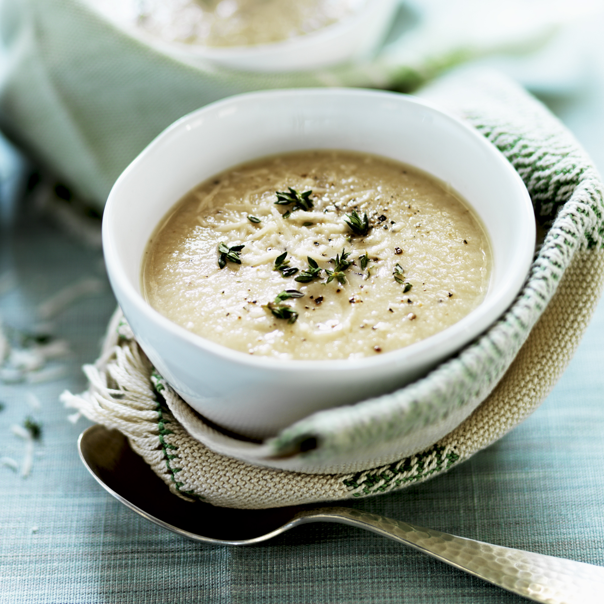 Cauliflower and Parmesan soup Cauliflower and Parmesan soup