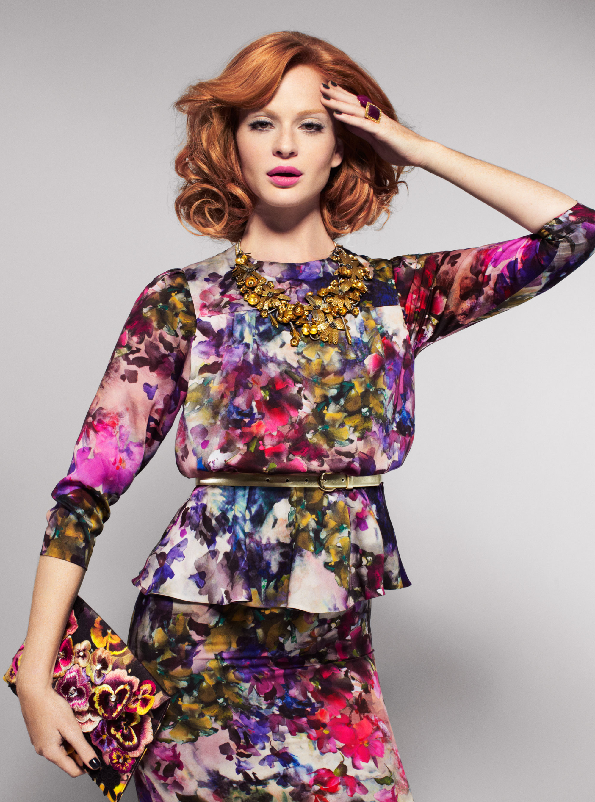 How to get out of a wardrobe rut Hobbs floral dress photo