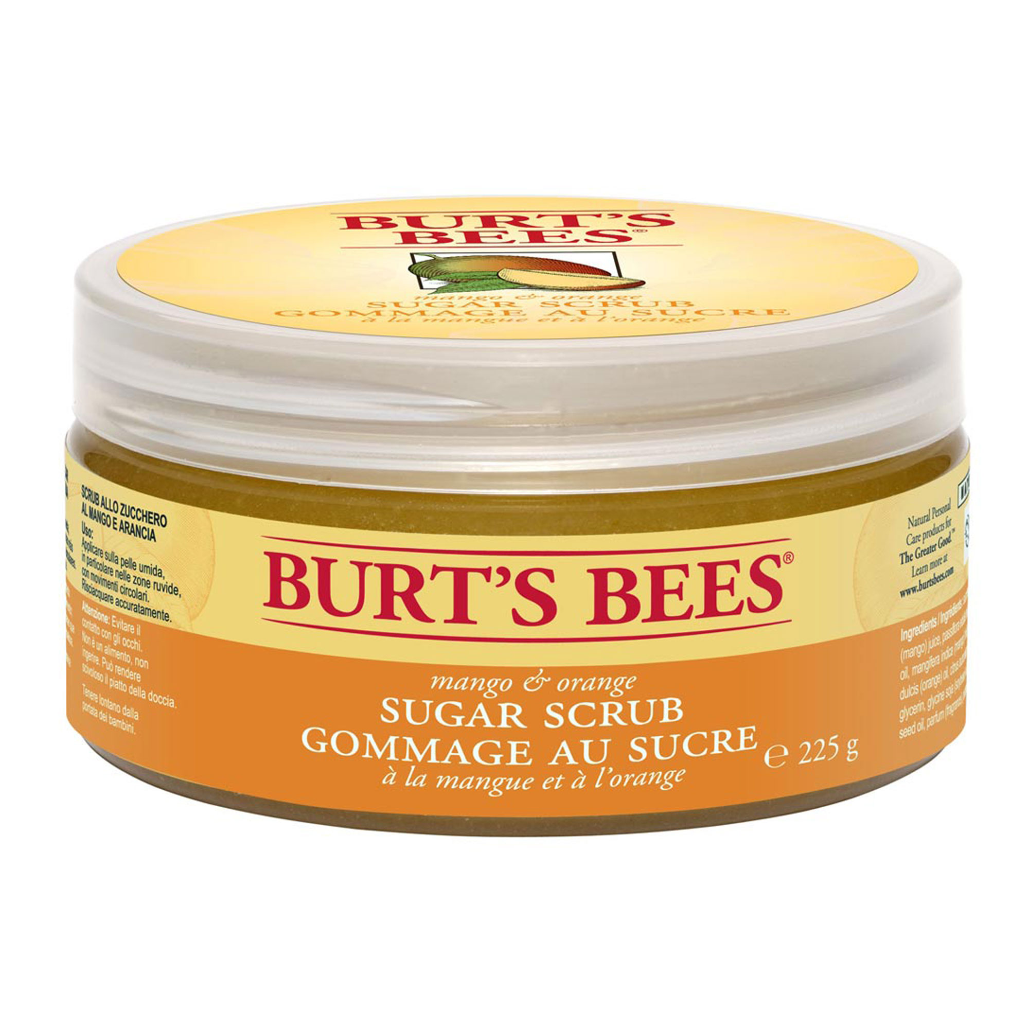 Burt's Bees Mango & Orange Sugar Scrub, £12.99 Photo of Burt's Bees Mango & Orange Sugar Scrub