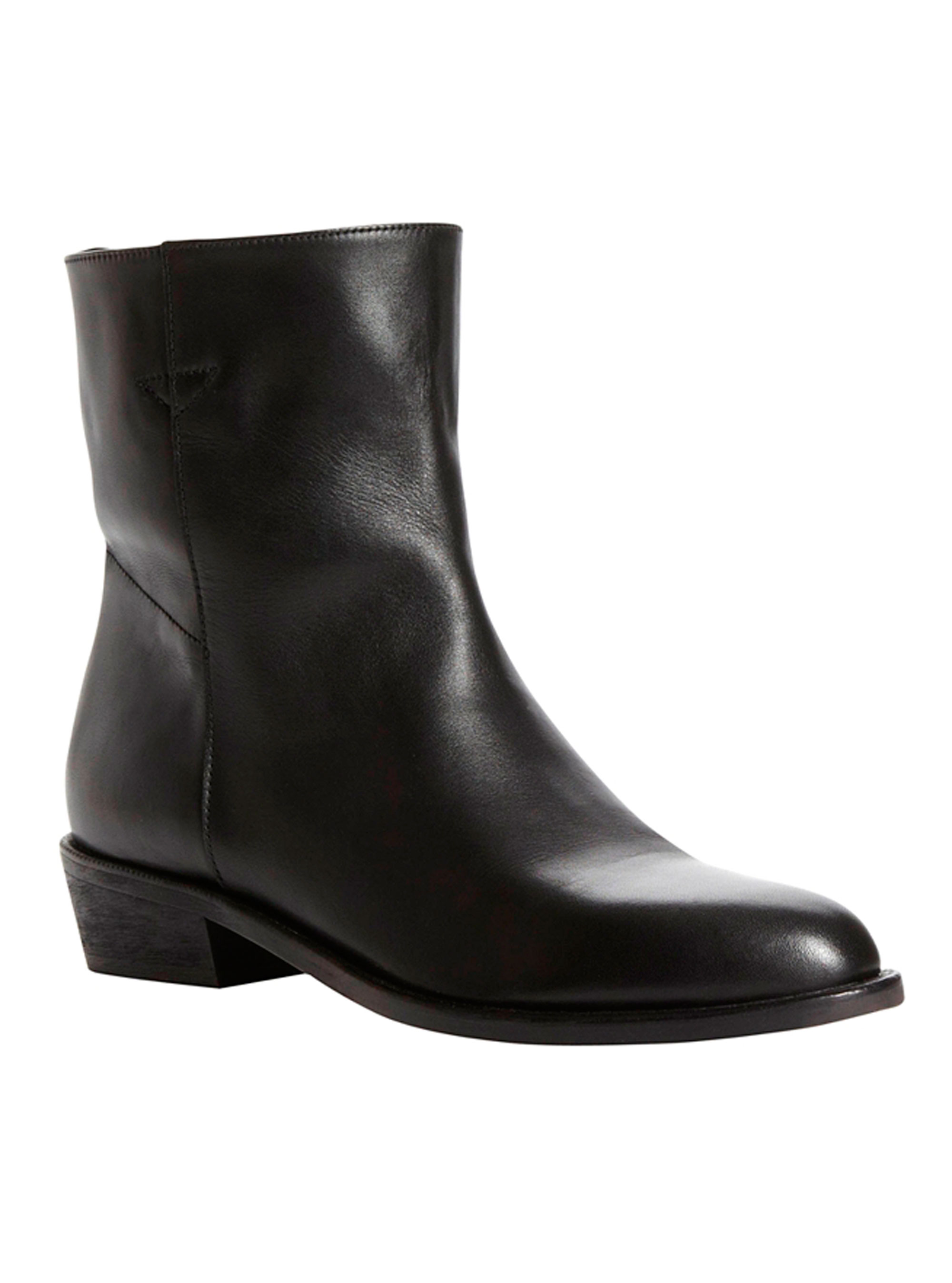Photo of the Pied A Terre Oman Leather Slip On Ankle Boots