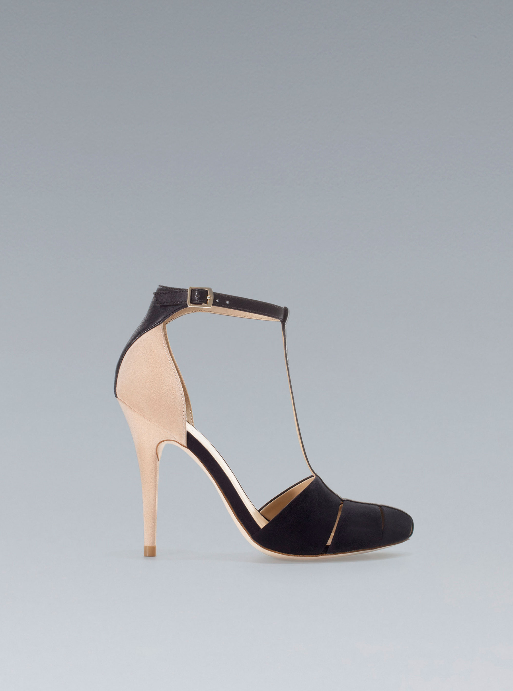 Zara T-bar High Heels photo