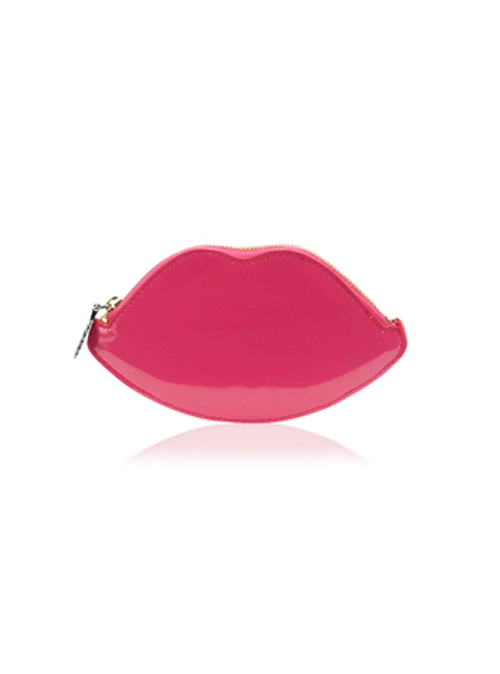 Lulu Guinness Shocking Pink Lip Coin Purse
