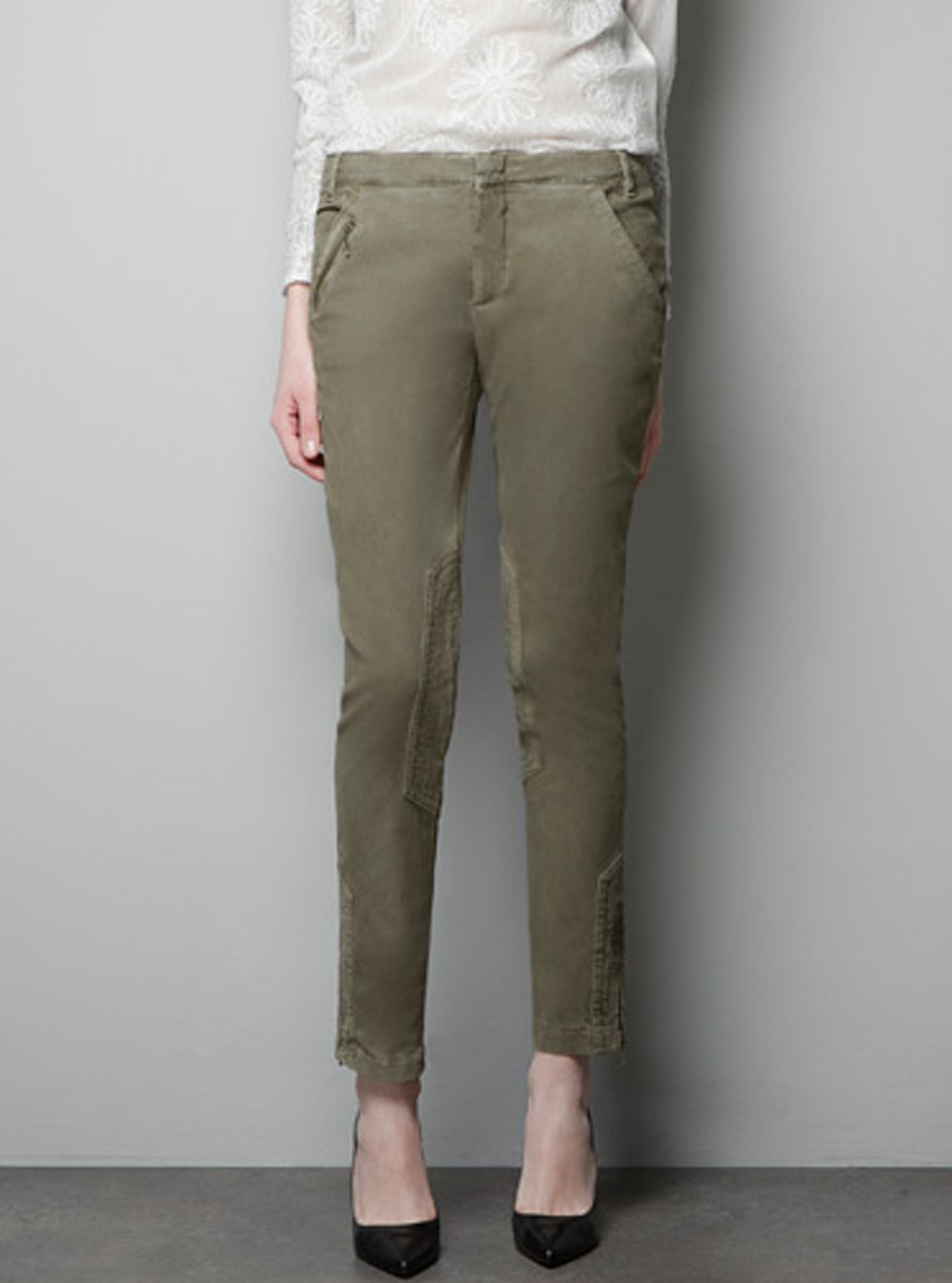 Zara Combination Trousers with Zips