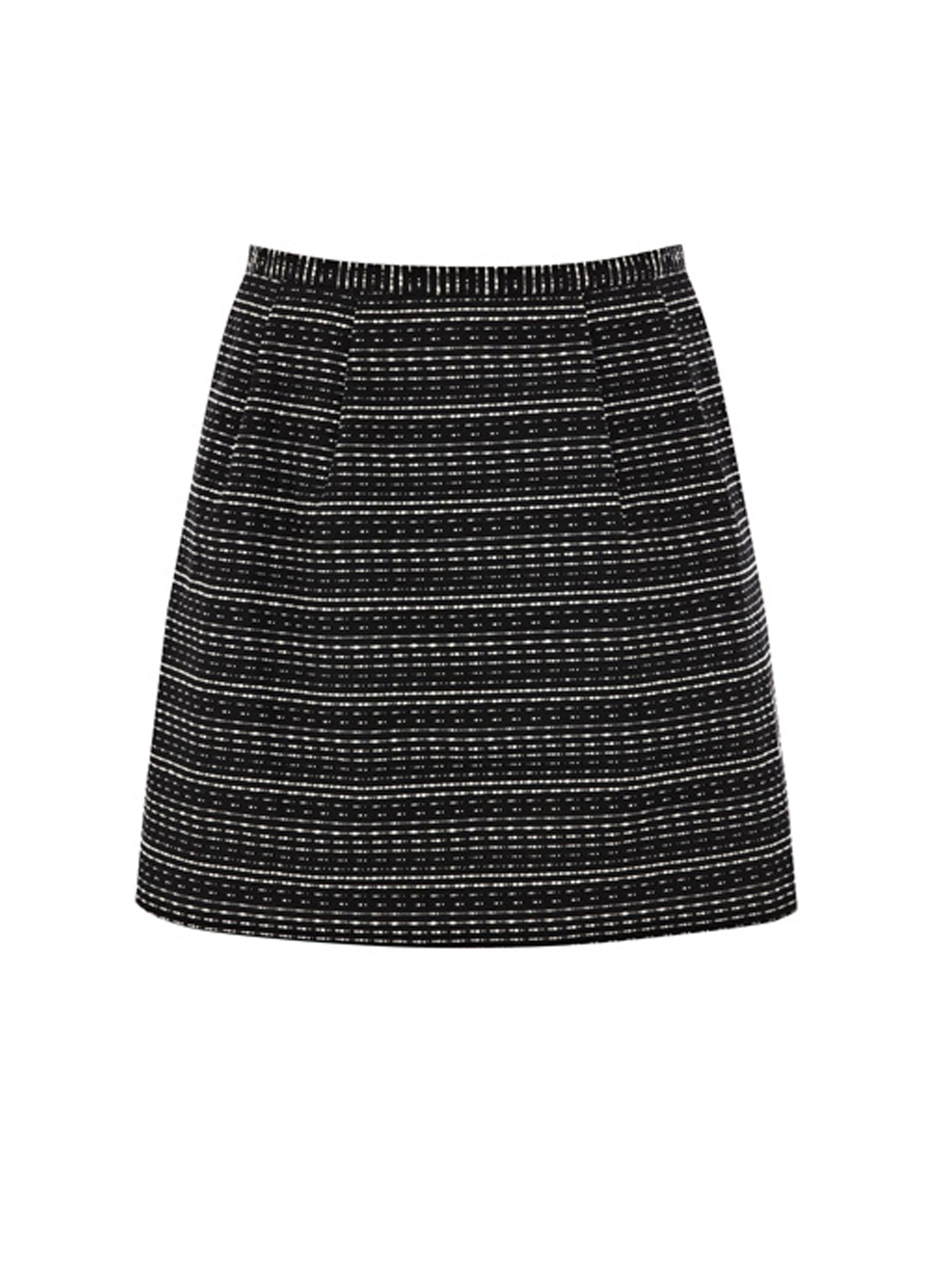 Oasis Stripe Jacquard Skirt Oasis Stripe Jacquard Skirt