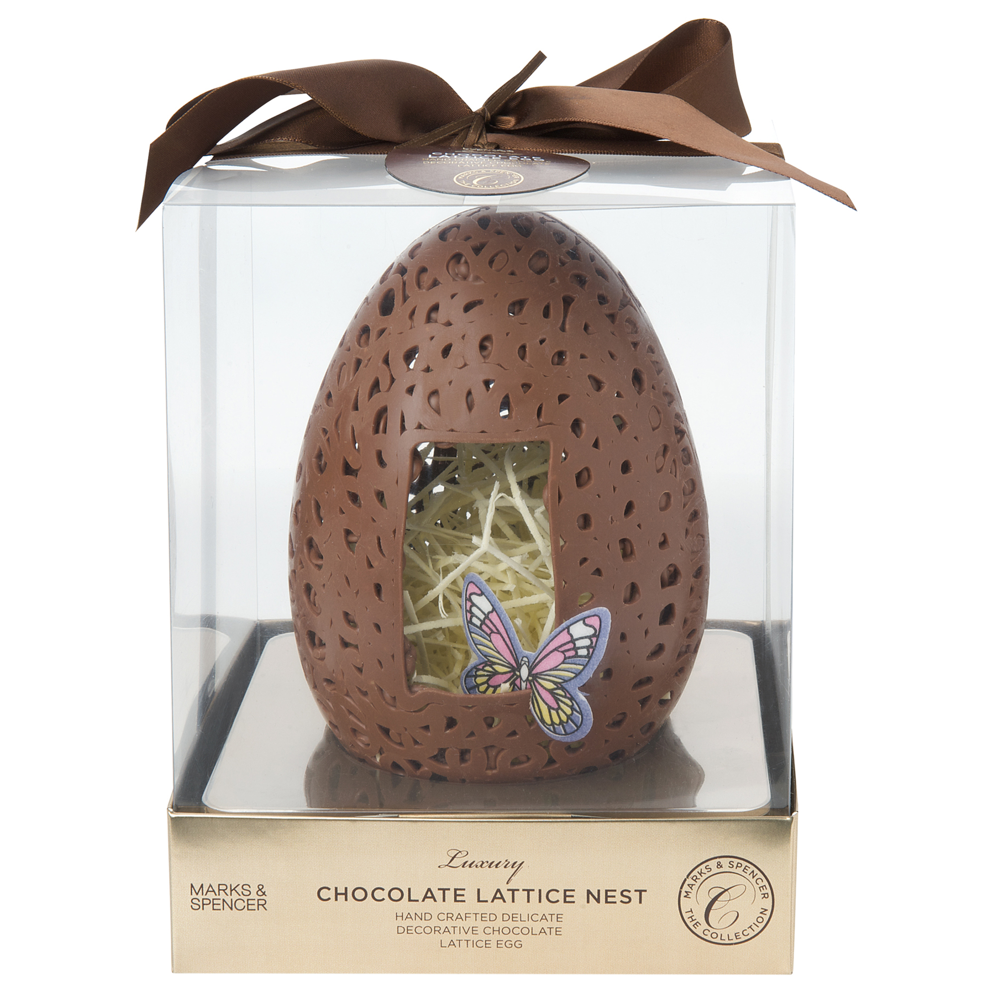photo of Luxury Chocolate Lattice Nest. �15 from Marks and Spencer 