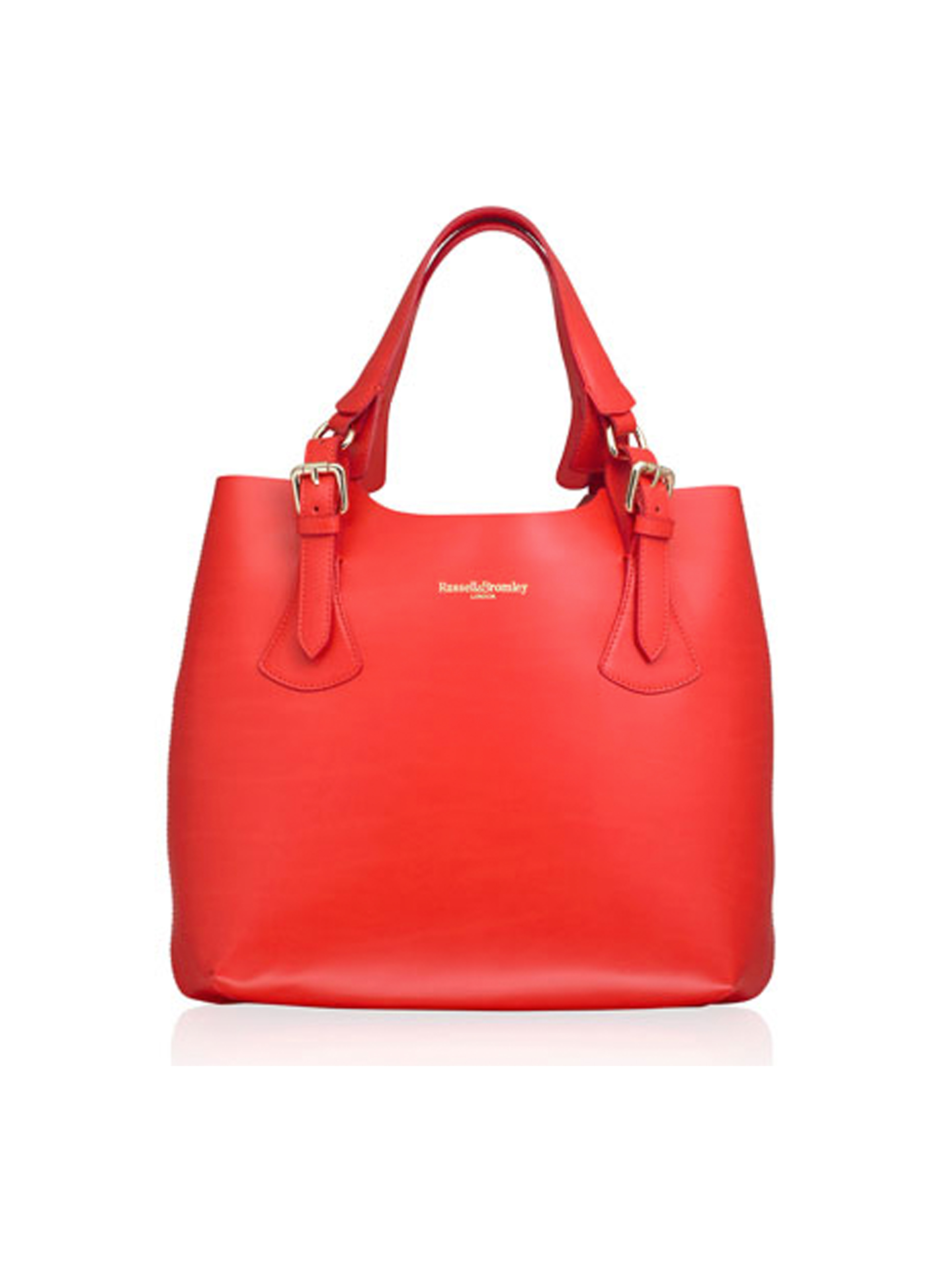 Russell & Bromley mini red tote