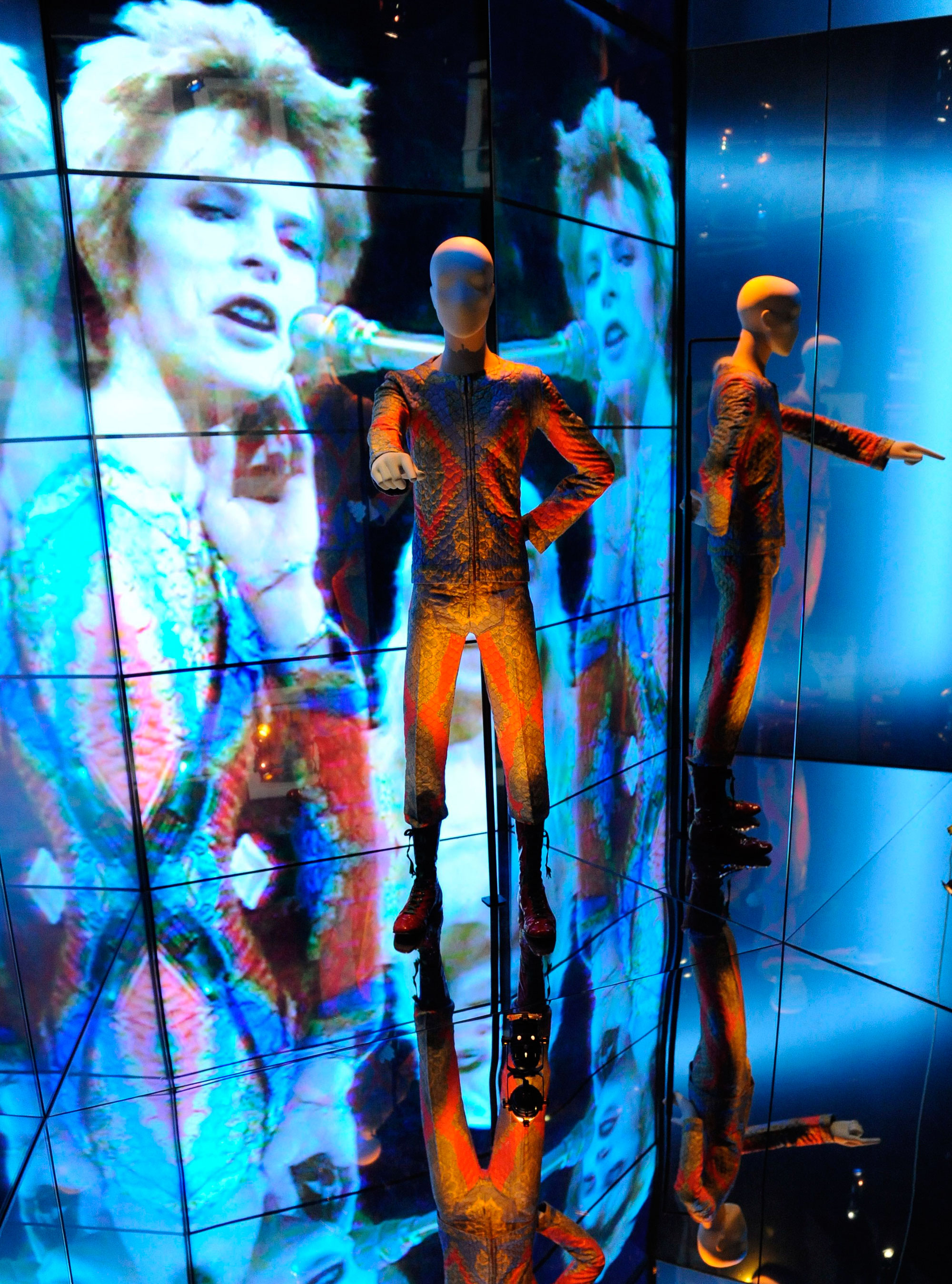 David Bowie exhibition photo
