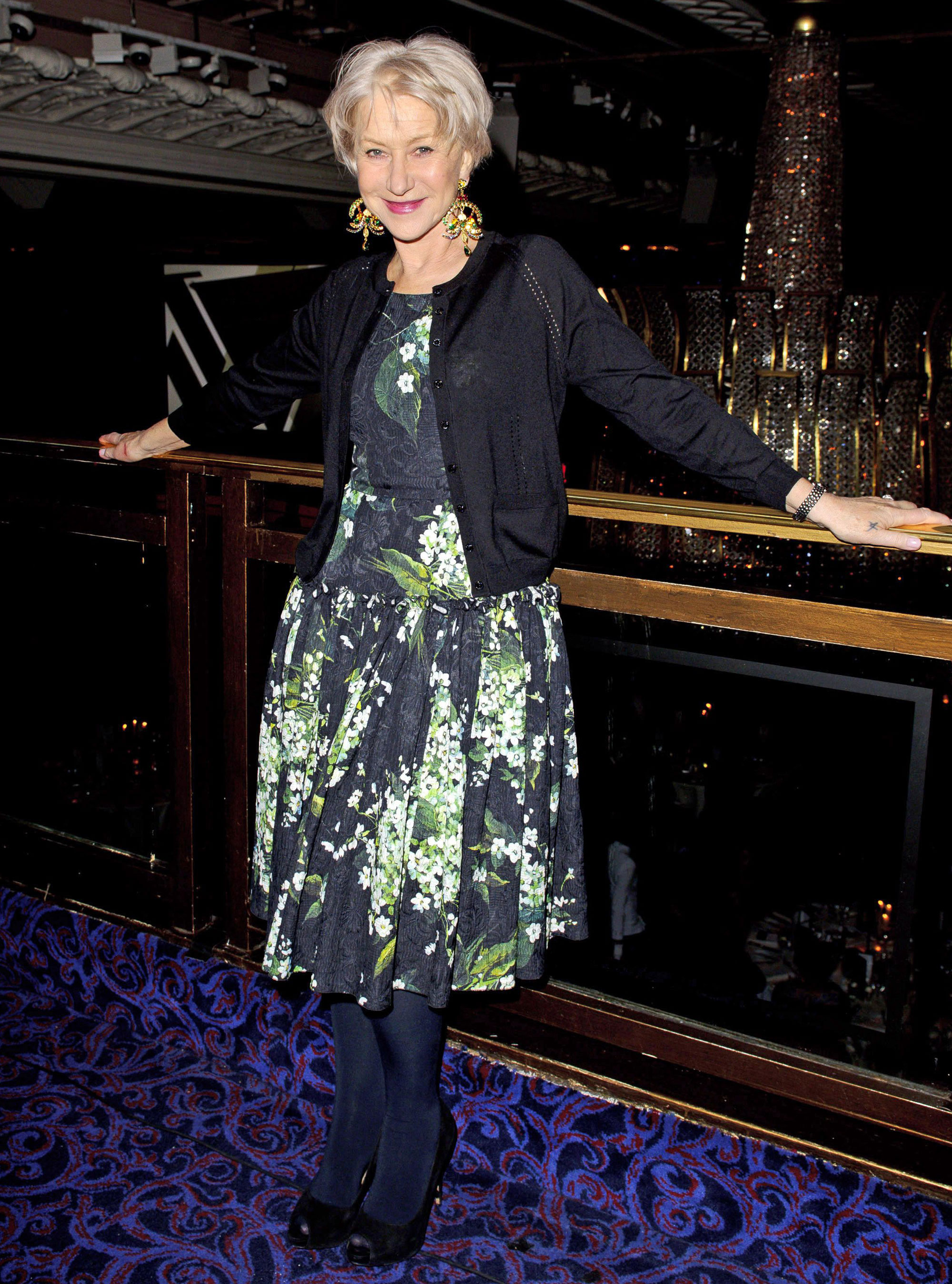 Helen Mirren's Best Fashion Moments Helen Mirren's Best Fashion Moments