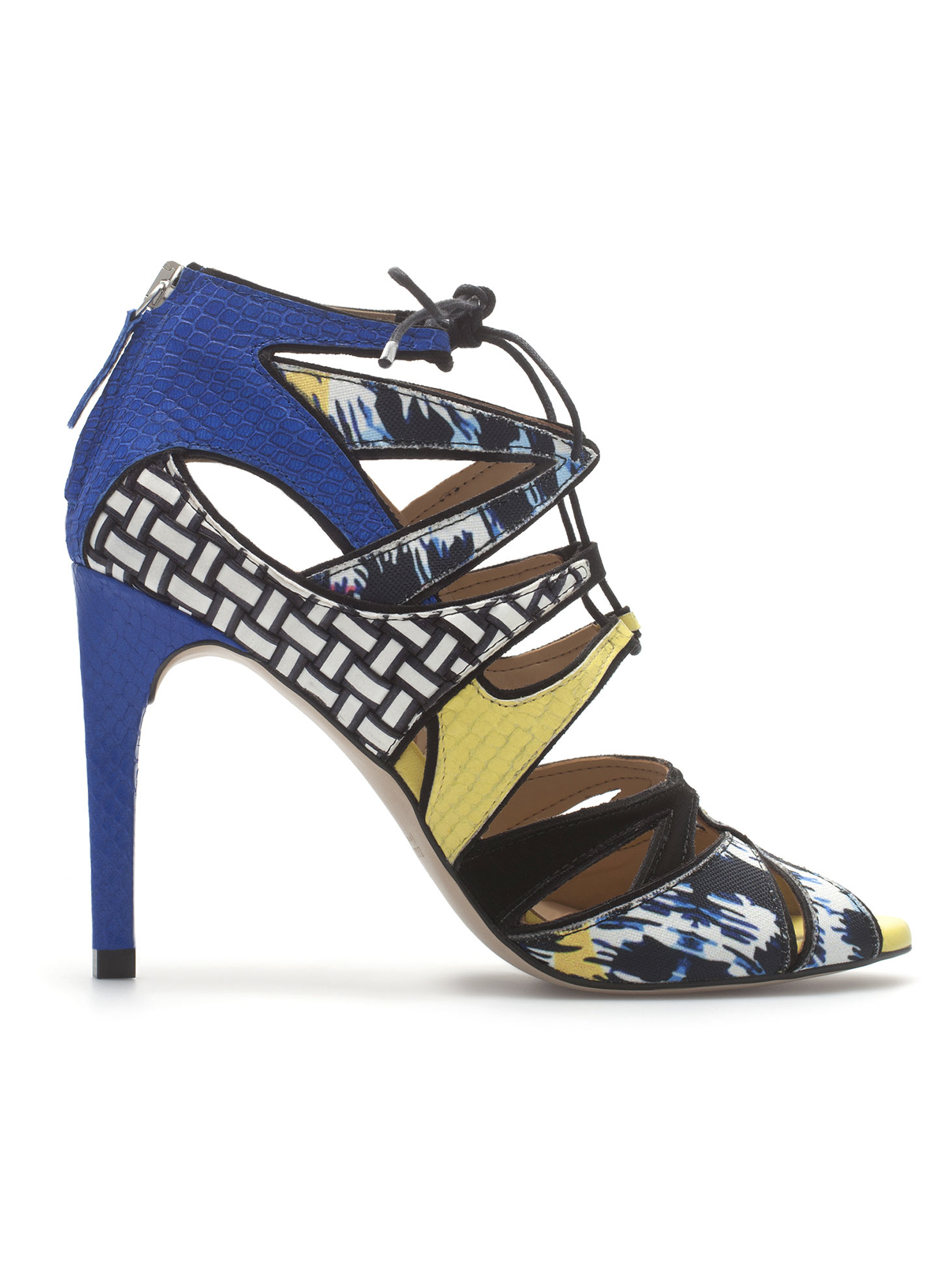 Photo of Zara Multicoloured Lace Up Sandals, �69.99