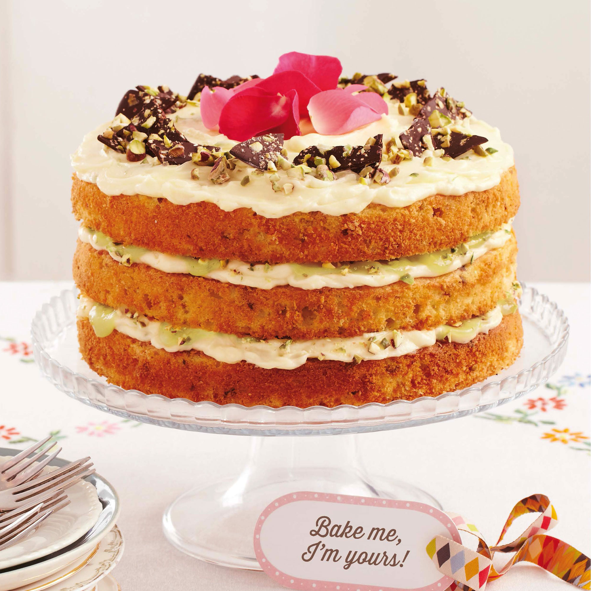 Pistachio and lime cake recipe