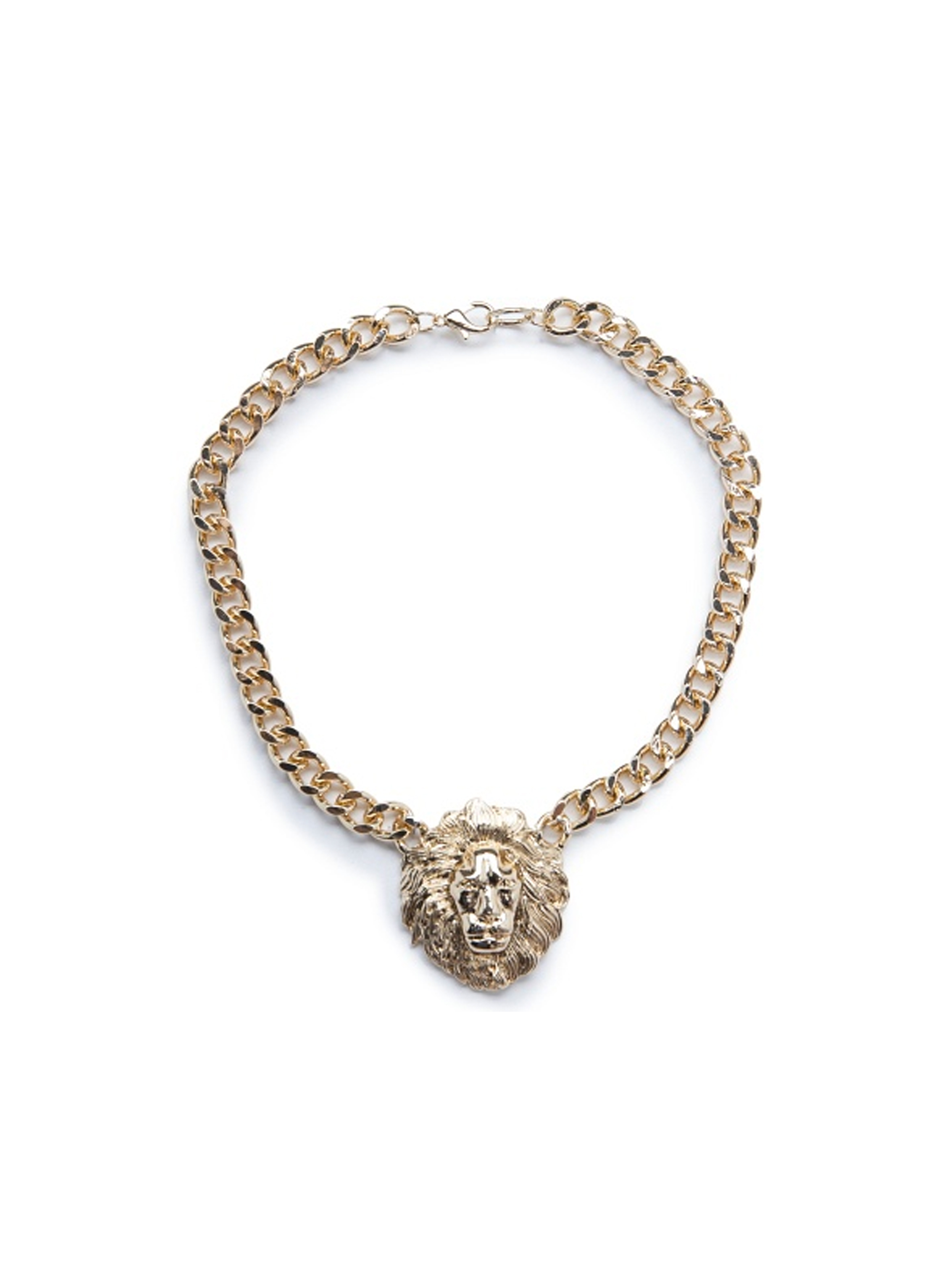 Mango Lion Pendant Necklace