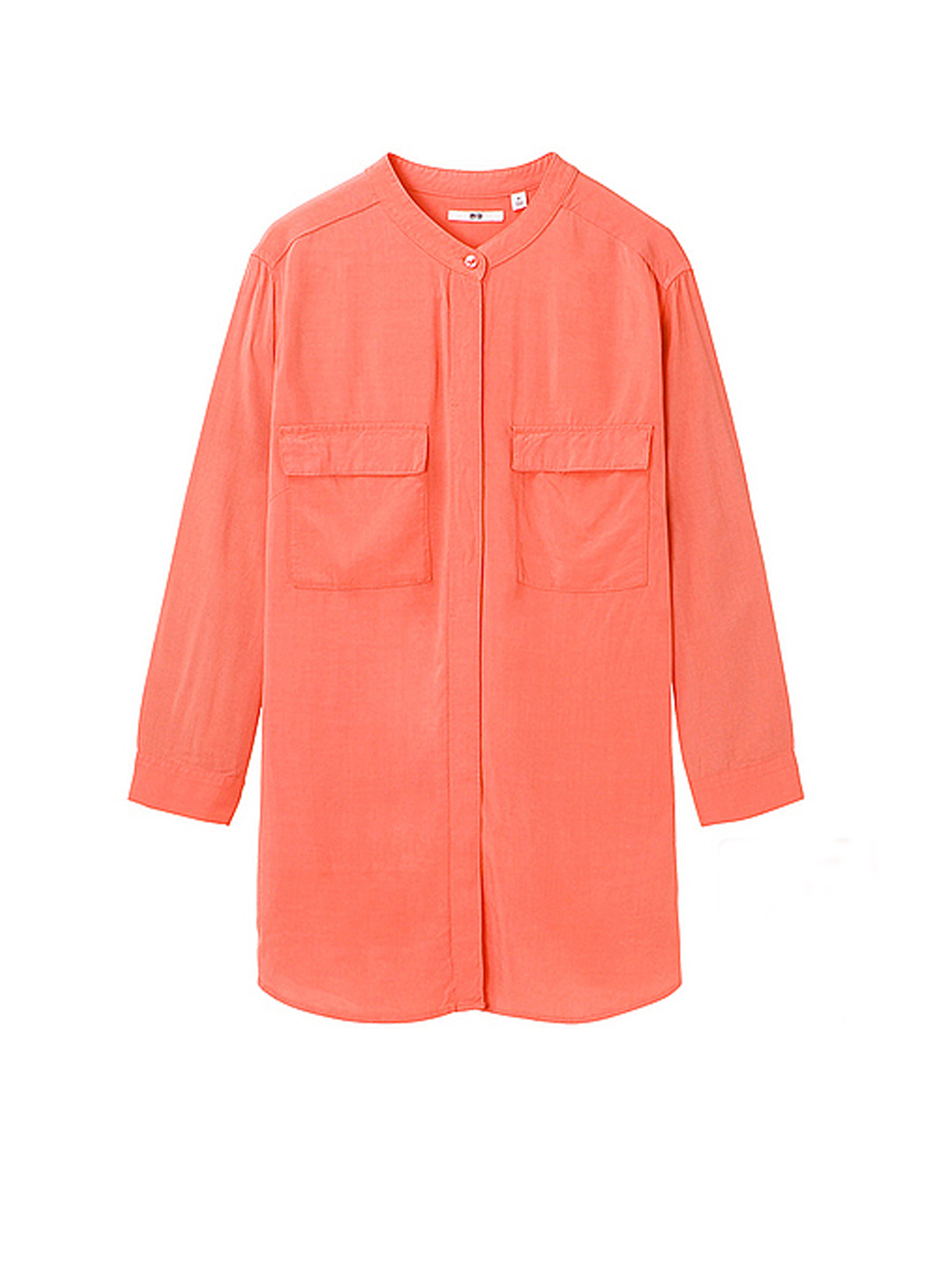 Uniqlo Rayon Stand Collar Blouse