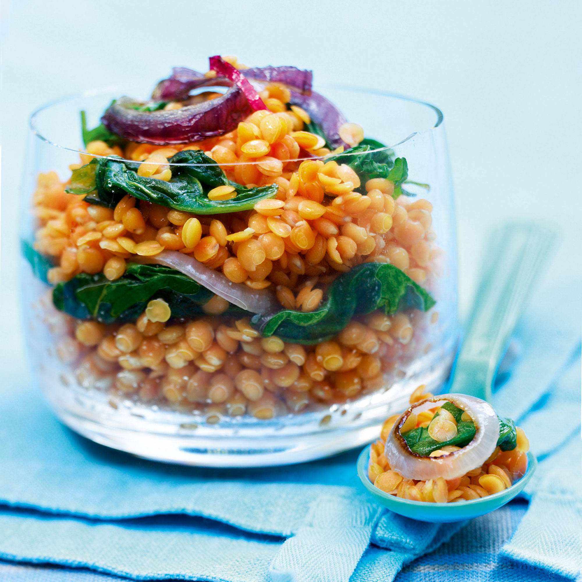 Curried lentils Curried lentils