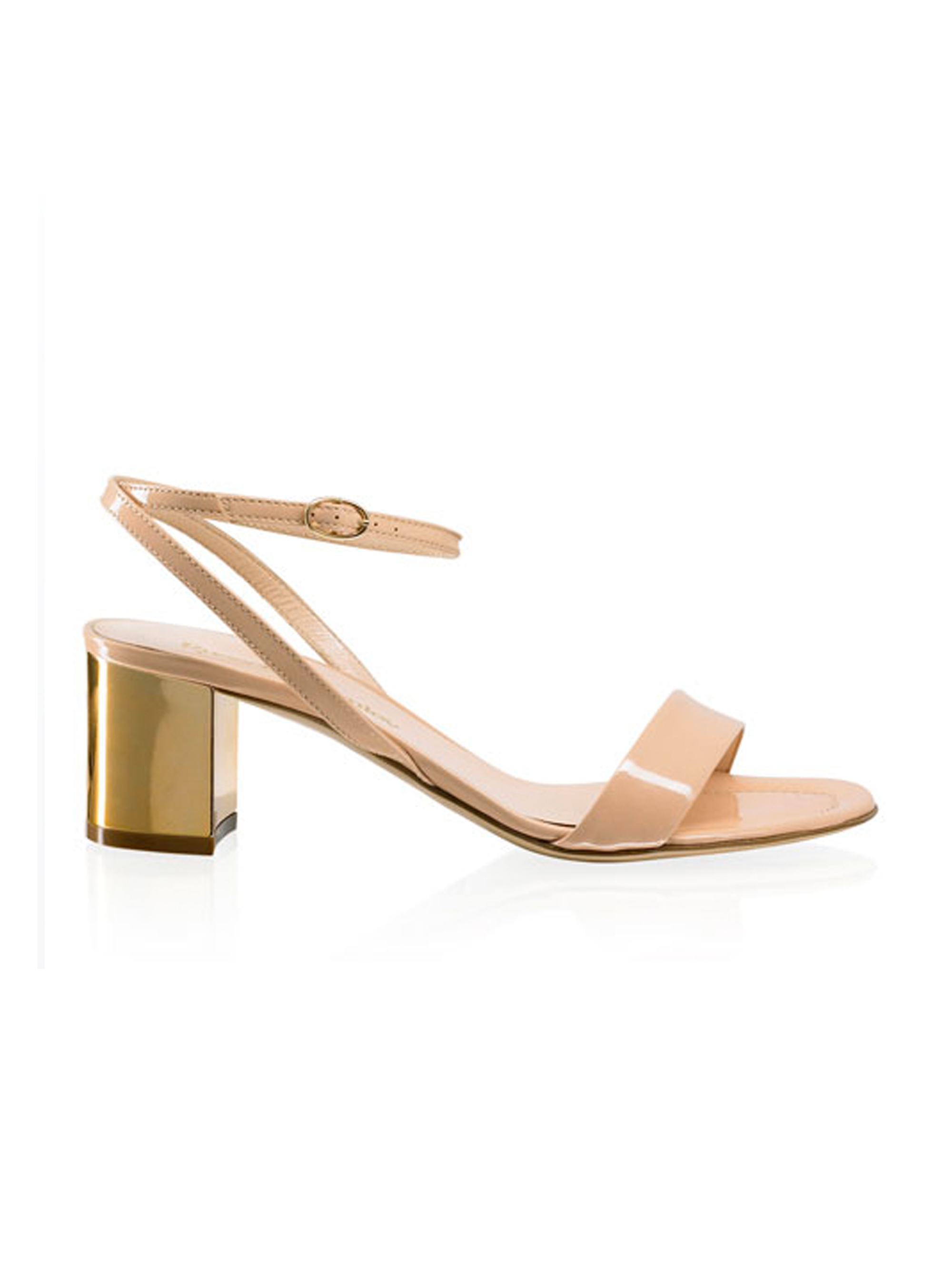 Russell and Bromley Cannes Gold Heel Sandal Russell and Bromley Cannes Gold Heel Sandal