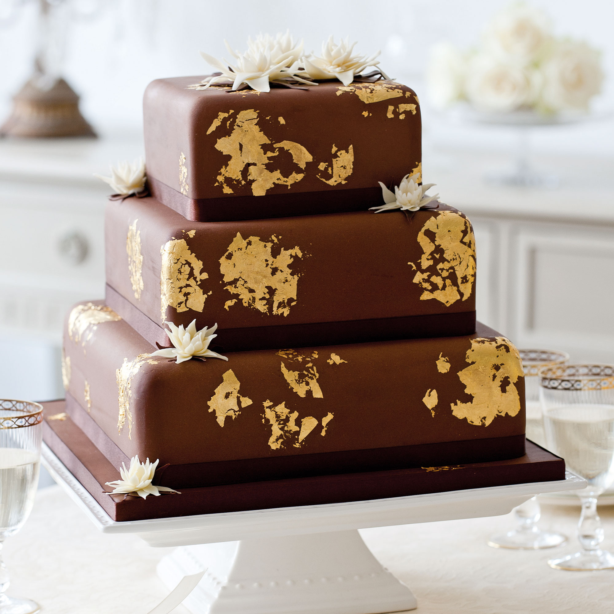 Midnight lotus wedding cake Midnight lotus wedding cake