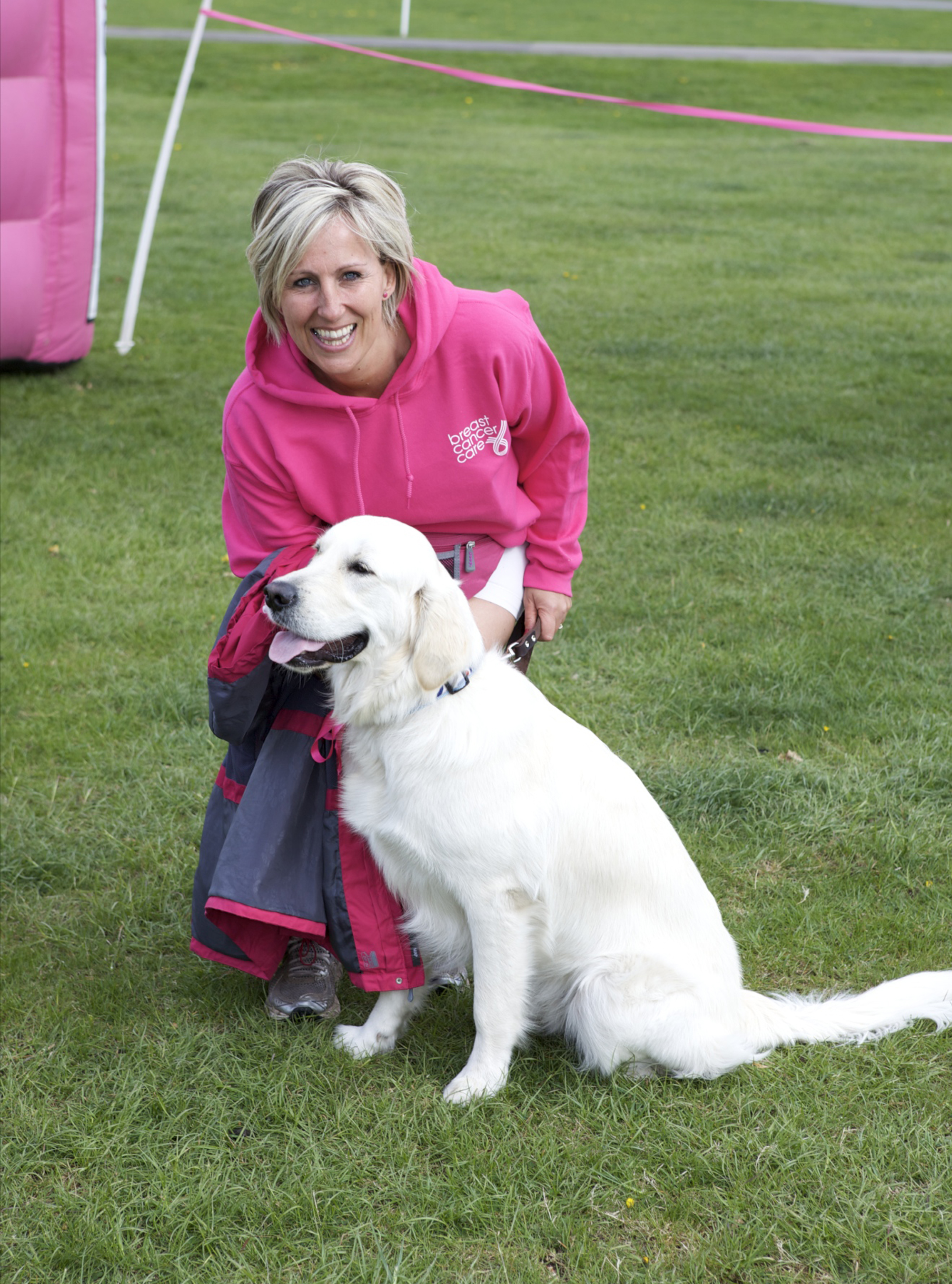 Blenheim Palace Pink Ribbonwalk 2013