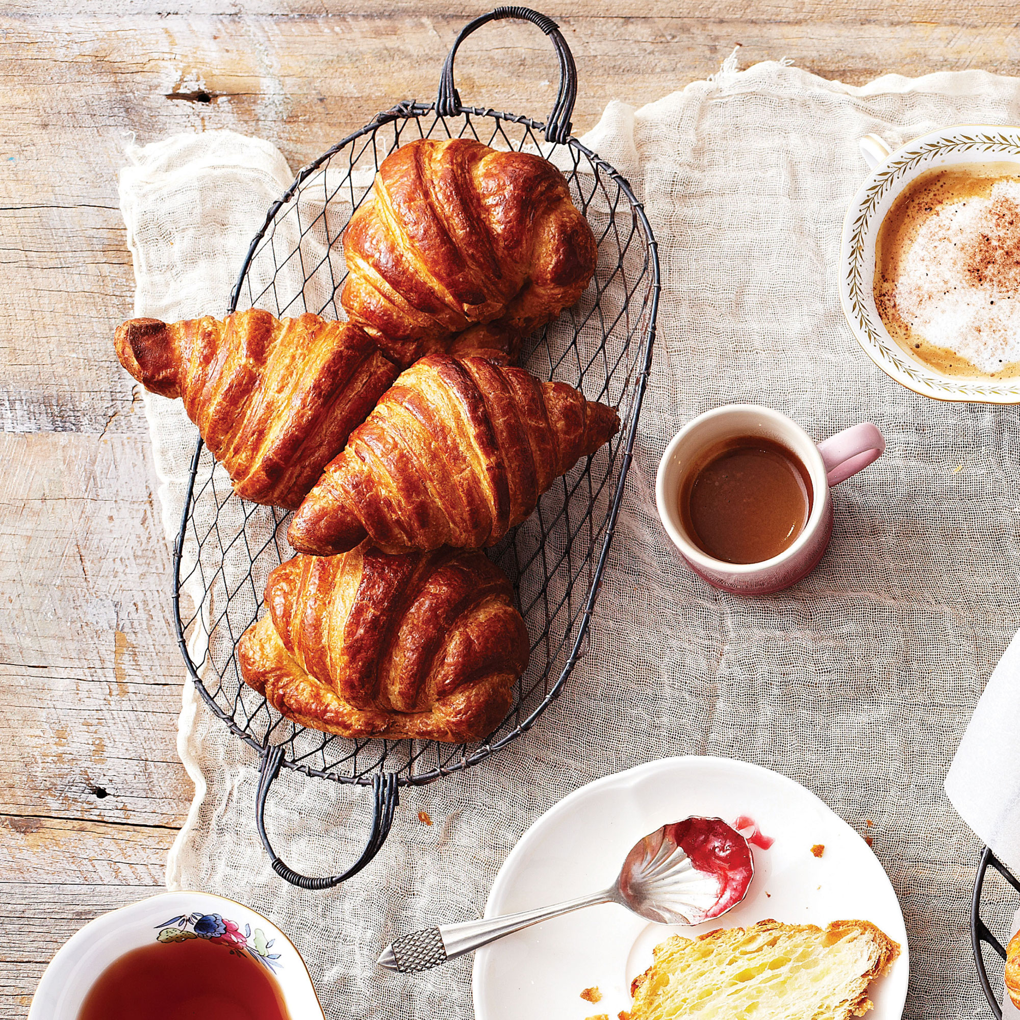 Croissant dough