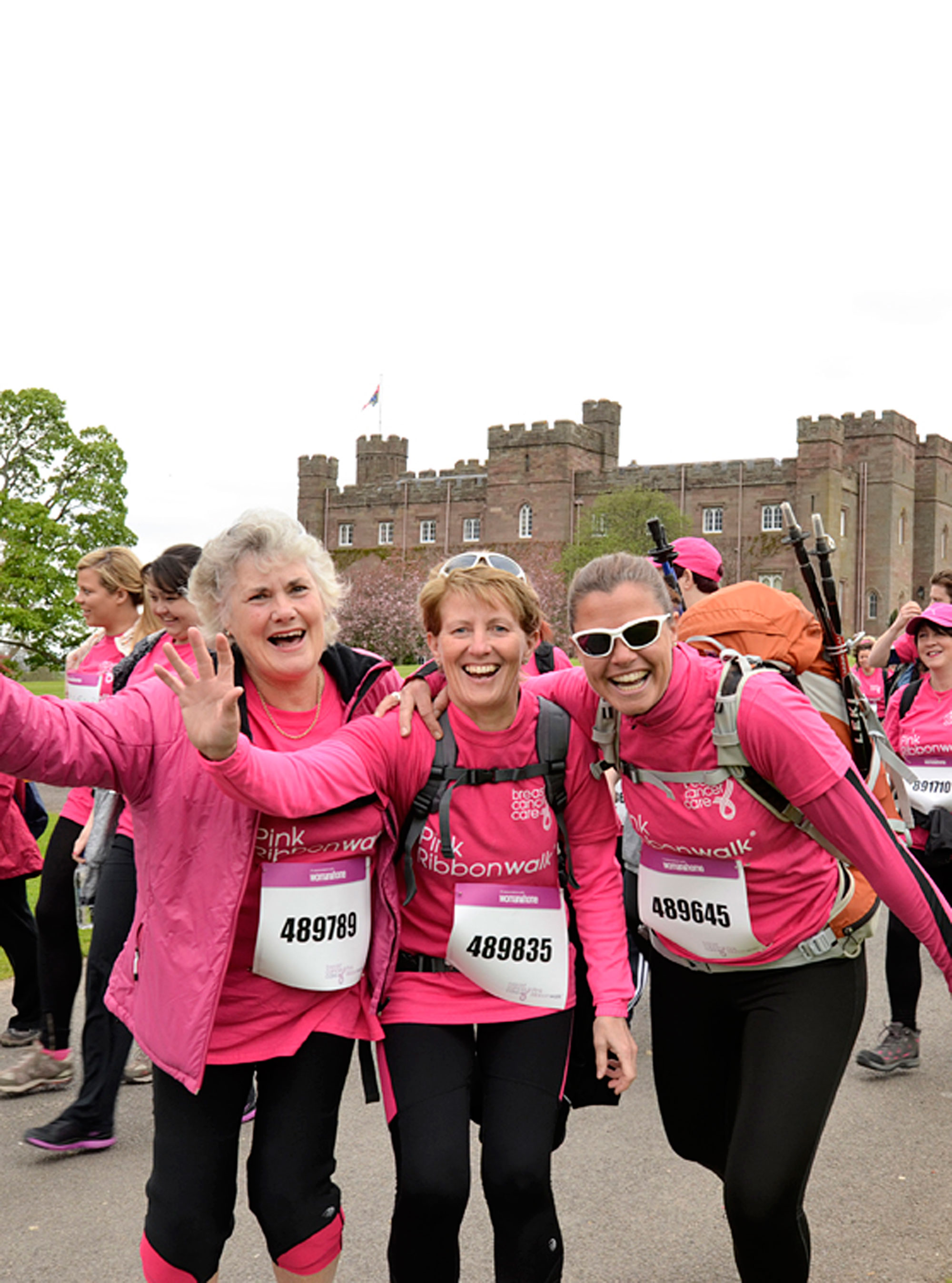 Scone Palace Pink Ribbonwalk 2013