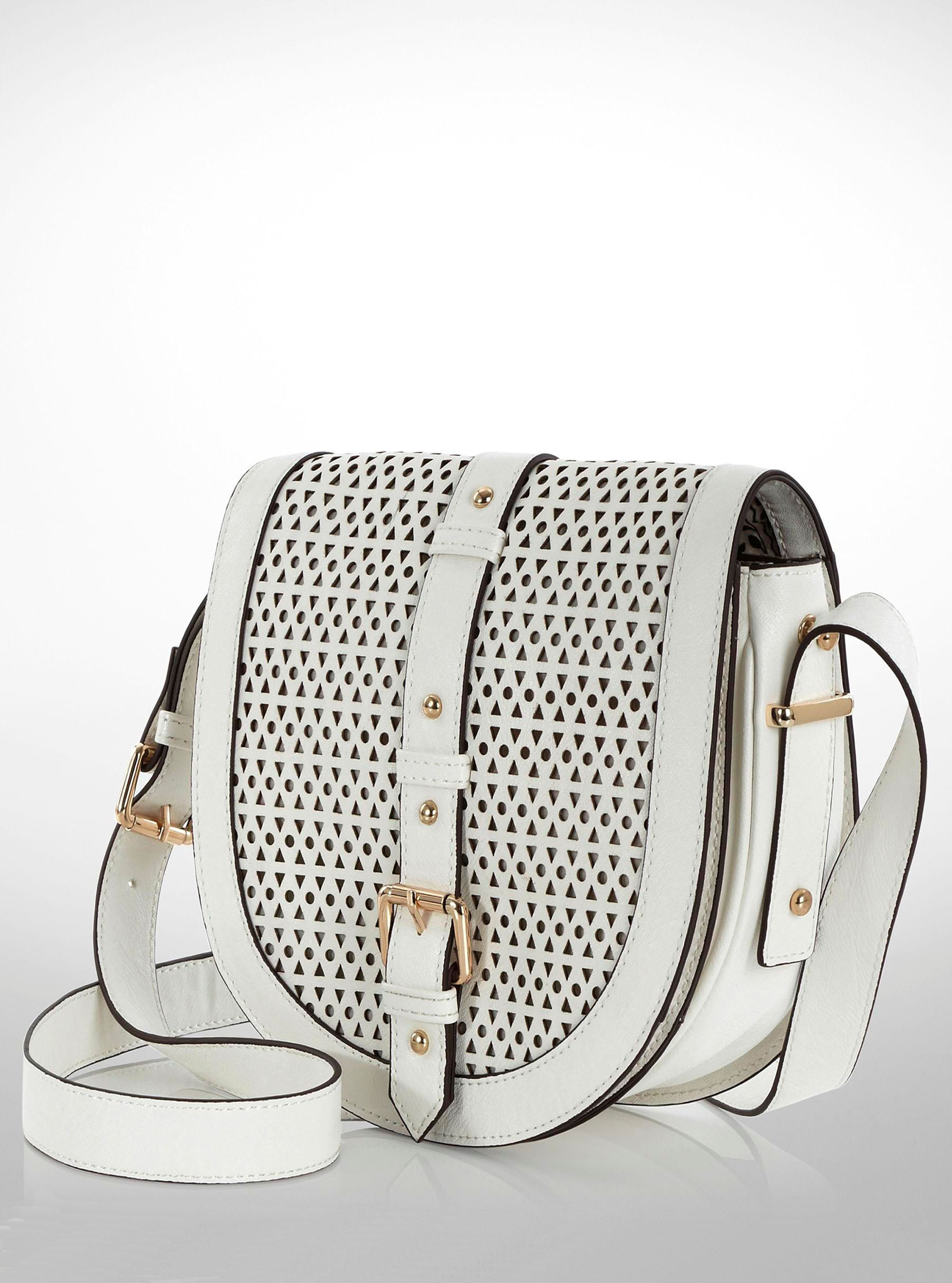 Next White Curve Laser Bag 