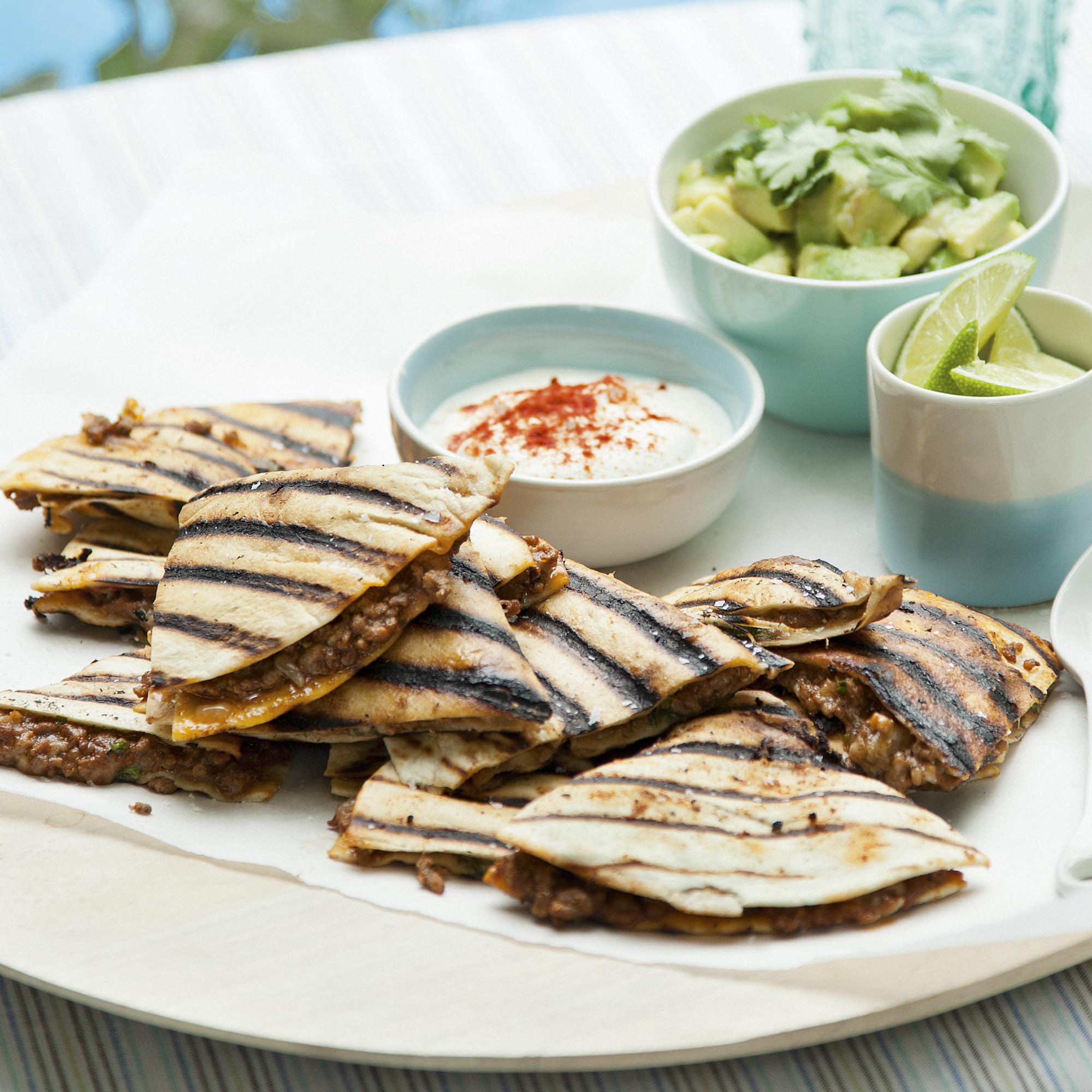 Chilli beef quesadillas Chilli beef quesadillas