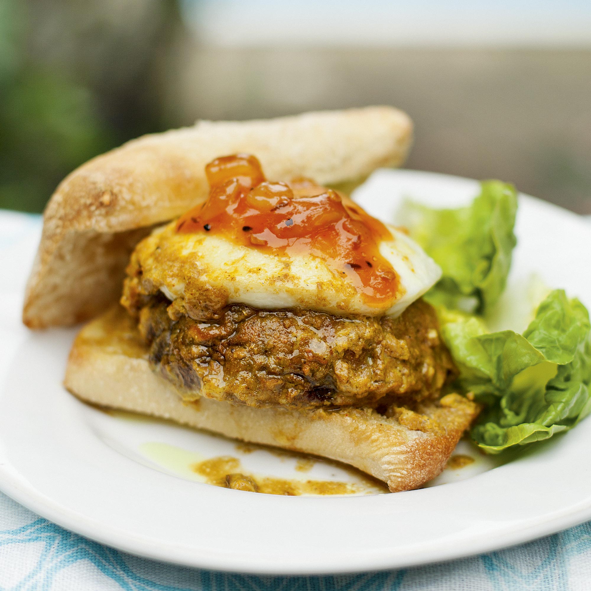 Spicy mushroom and halloumi burgers Spicy mushroom and halloumi burgers