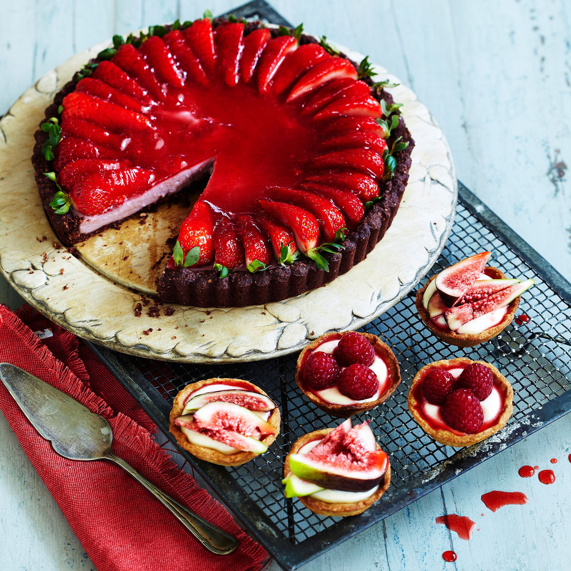Strawberry Mousse Tart Strawberry Mousse Tart photo