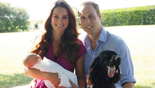 It's the moment the world has been waiting for - the first official pictures of Prince George Of Cambridge and his parents have been released! Photographed by the Duchess's dad, the amateur shots show a true family affair. See the full set here...