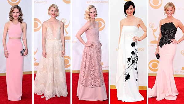 The small screen has enjoyed a huge resurgence in recent years and Hollywood's stars celebrated the very best shows and performances at the Emmy Awards last night. But which winning looks packed a punch on the red carpet? See our favourites now...