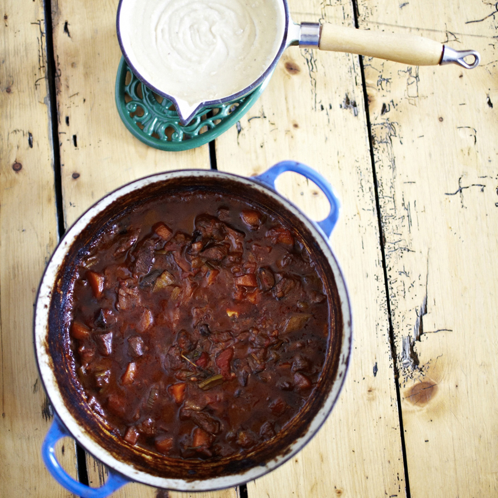 Beef Bourguignon with Potato and Parsnip Mash
Beef Bourguignon with Potato and Parsnip Mash