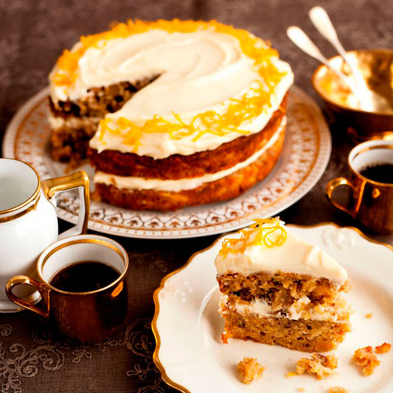 Nutty Orange and Parsnip Cake Photo of Orange and parsnip cake