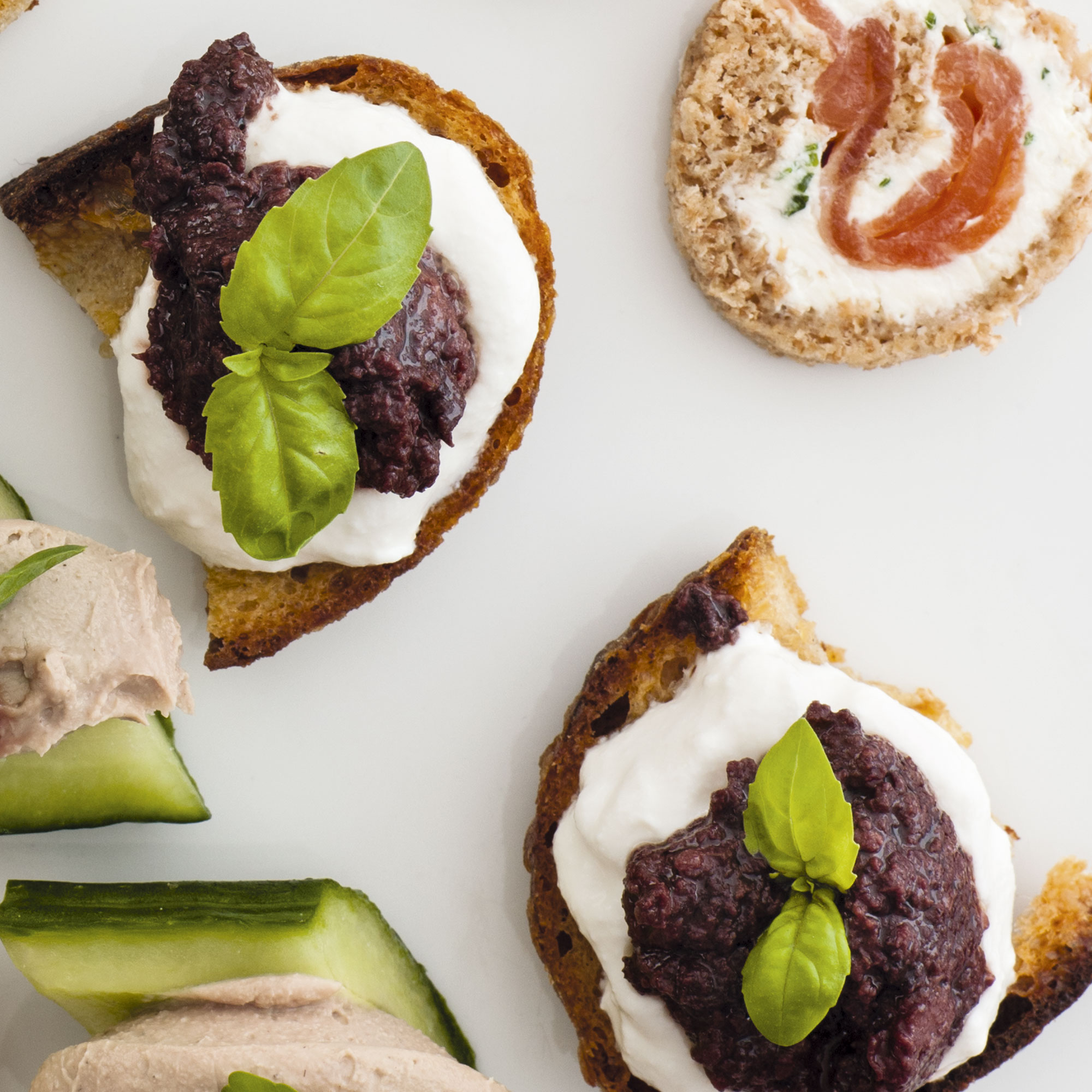 Tapenade Crostini Tapenade crostini