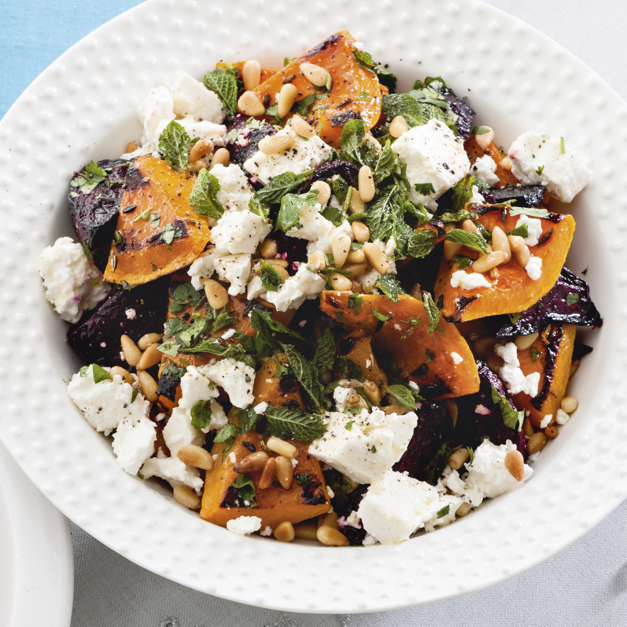 Squash and beetroot salad Squash and beetroot salad