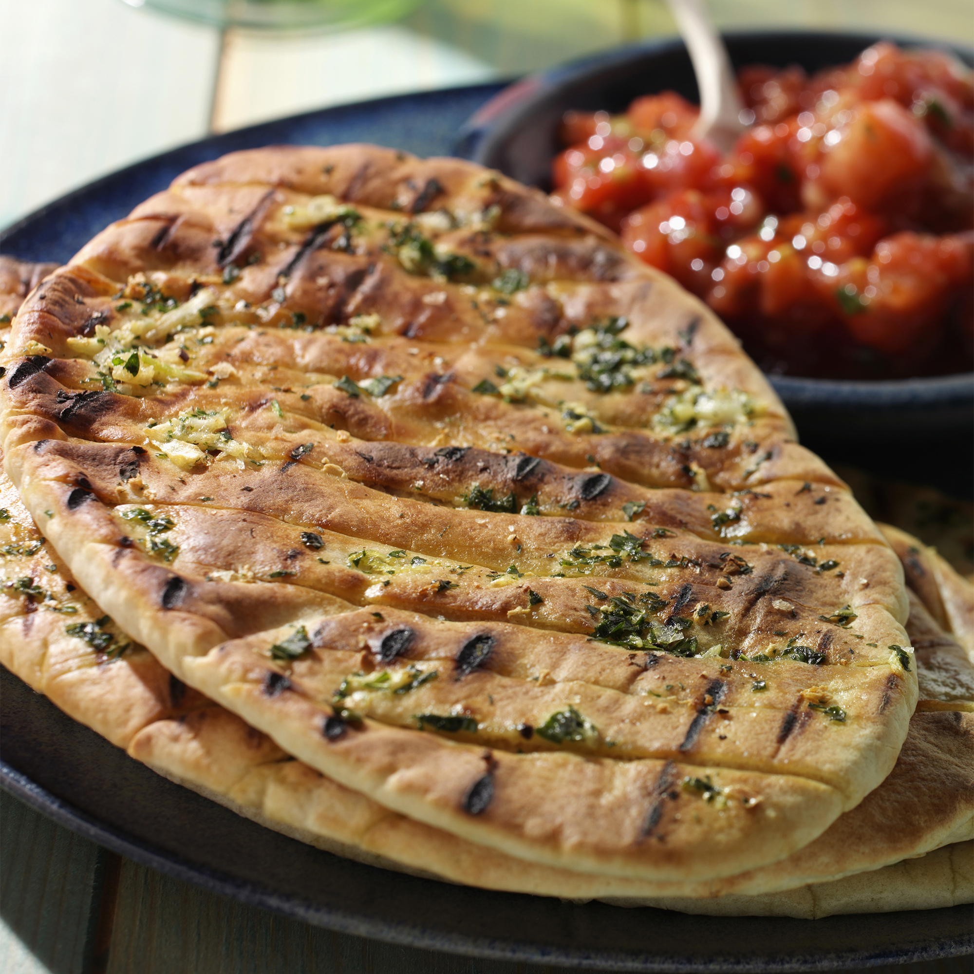 Flatbread with Sweet Potato and Coriander Flatbread with Sweet Potato and Coriander